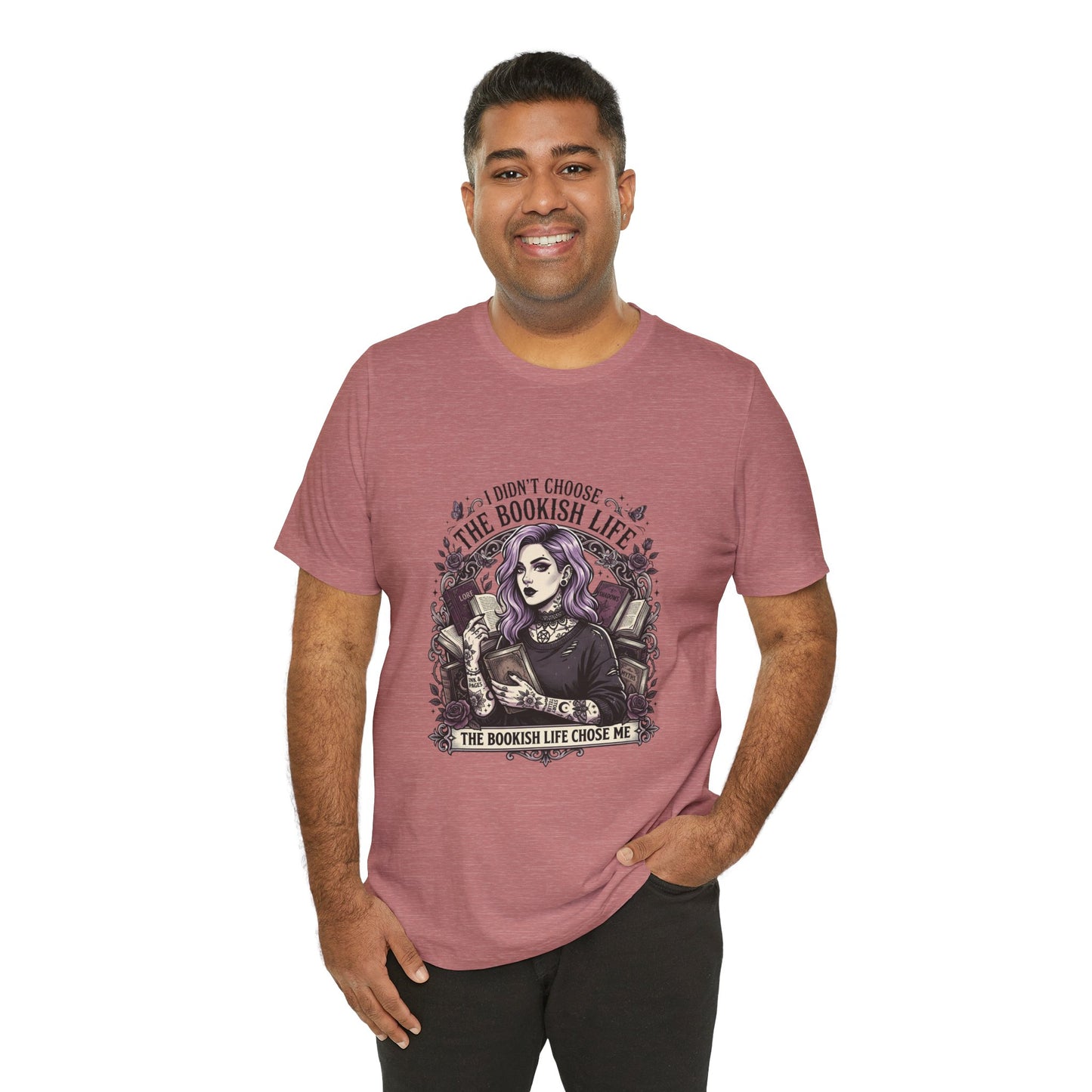 Bookish Life Tee | Book Lover Shirt, Reading Shirt, Dark Academia Reader Tee