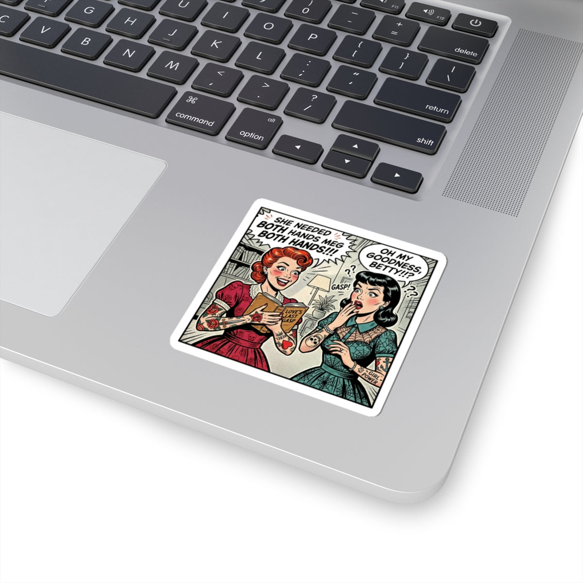 Bookish Comic Panel Kiss-Cut Stickers | Reading Sticker, Cozy Reader