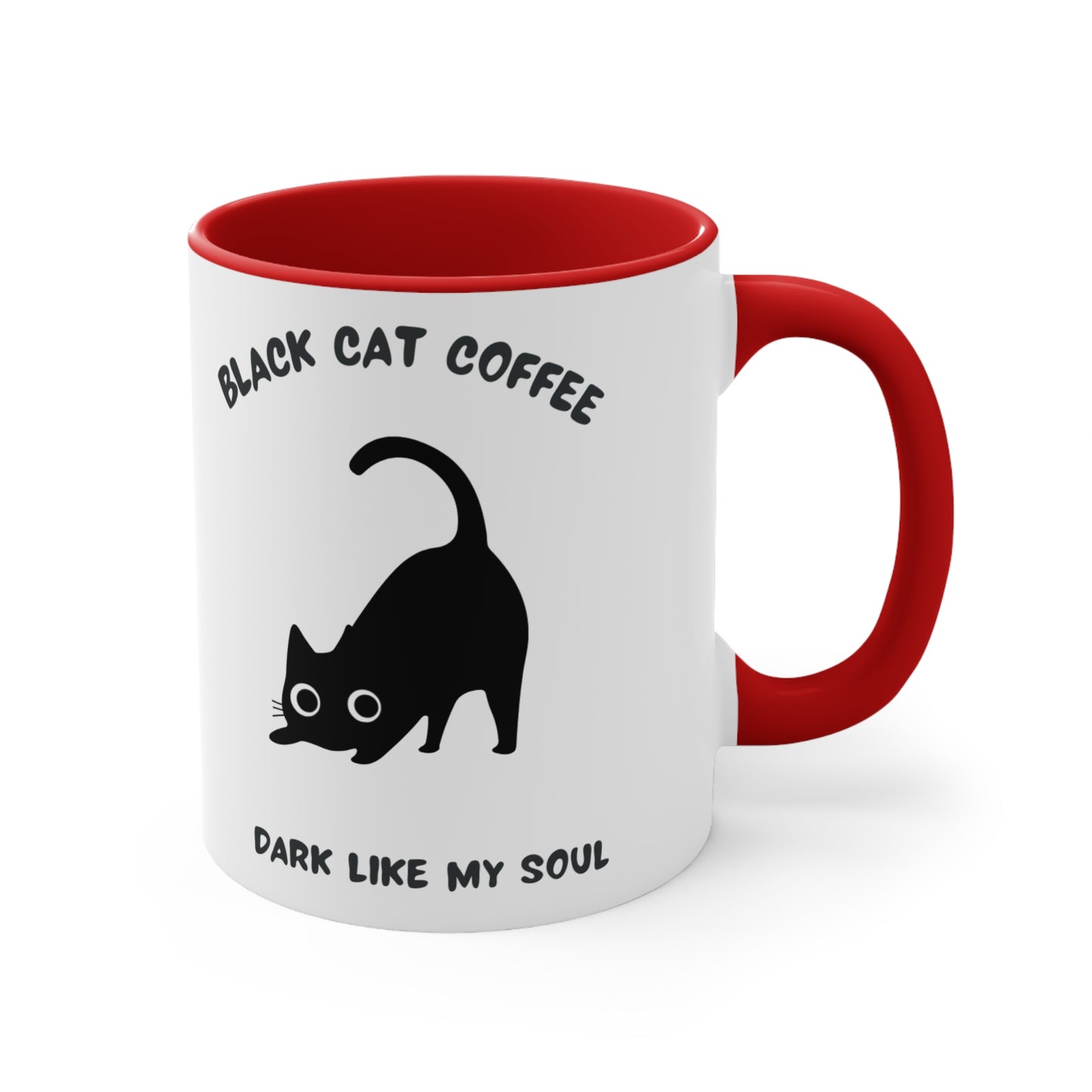 Fun Black Cat Coffee Mug