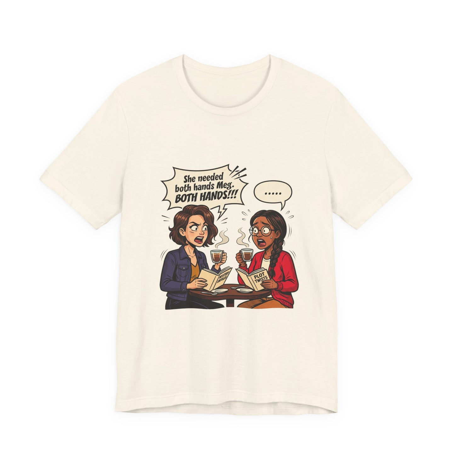 Bookish Comic Panel Tee | book lover shirt, reading shirt