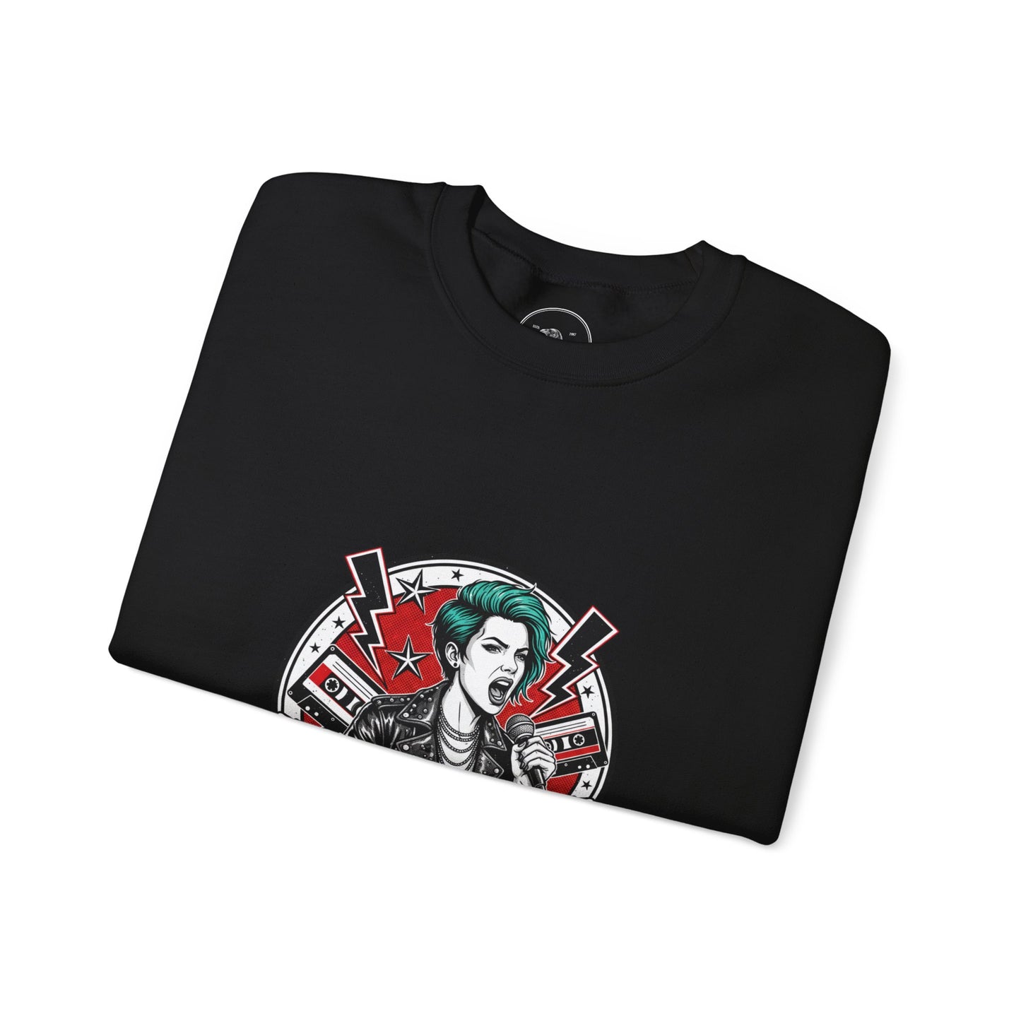 Feminist, Loud & Unapologetic, Grunge Graphic Sweatshirt