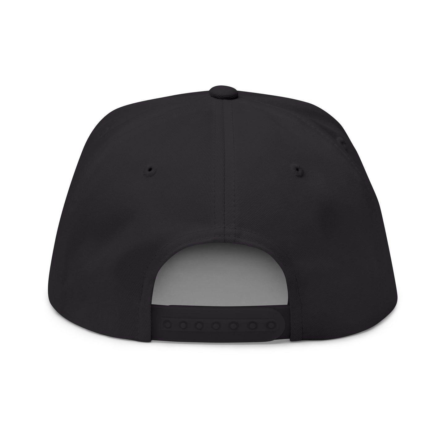 Smile — It Freaks People Out Embroidered Flat Bill Cap