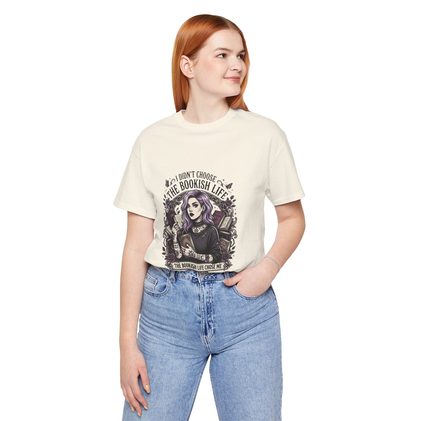 Bookish Life Tee | Book Lover Shirt, Reading Shirt, Dark Academia Reader Tee