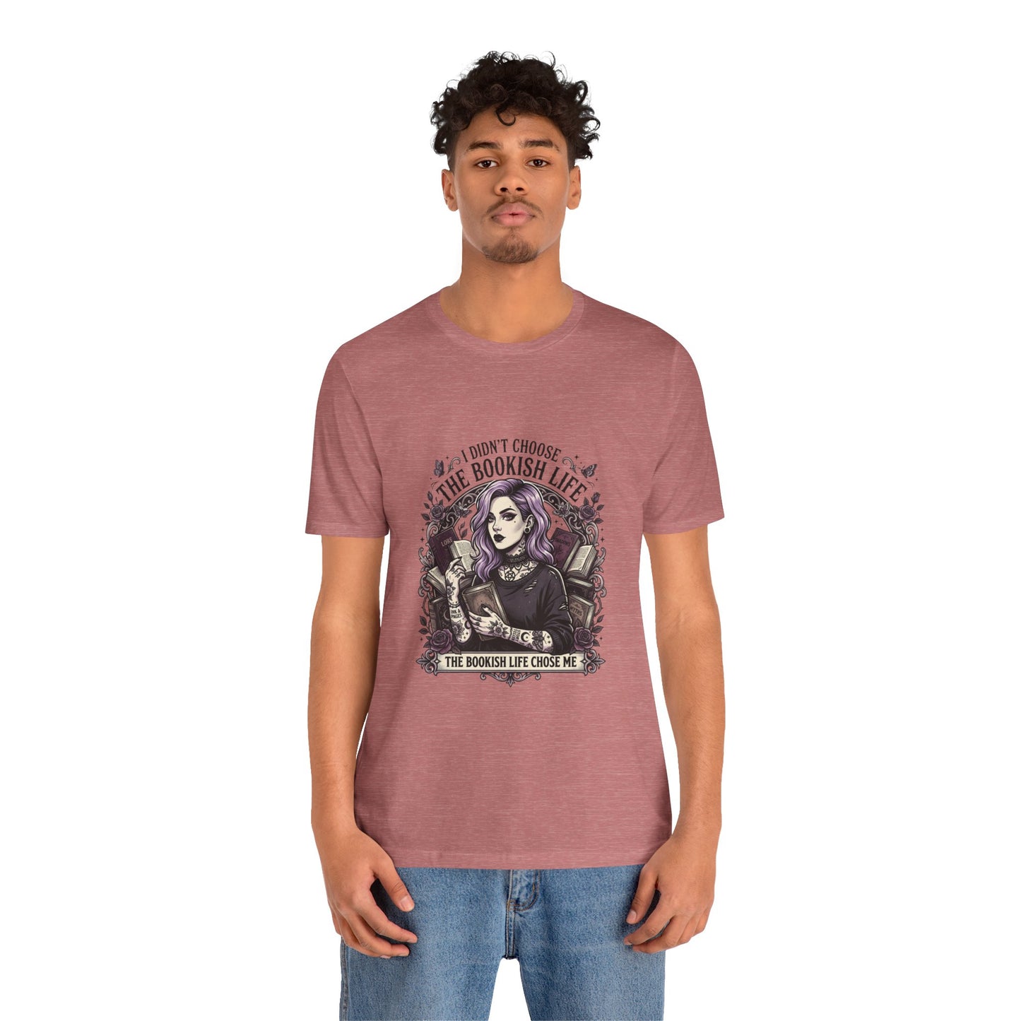 Bookish Life Tee | Book Lover Shirt, Reading Shirt, Dark Academia Reader Tee