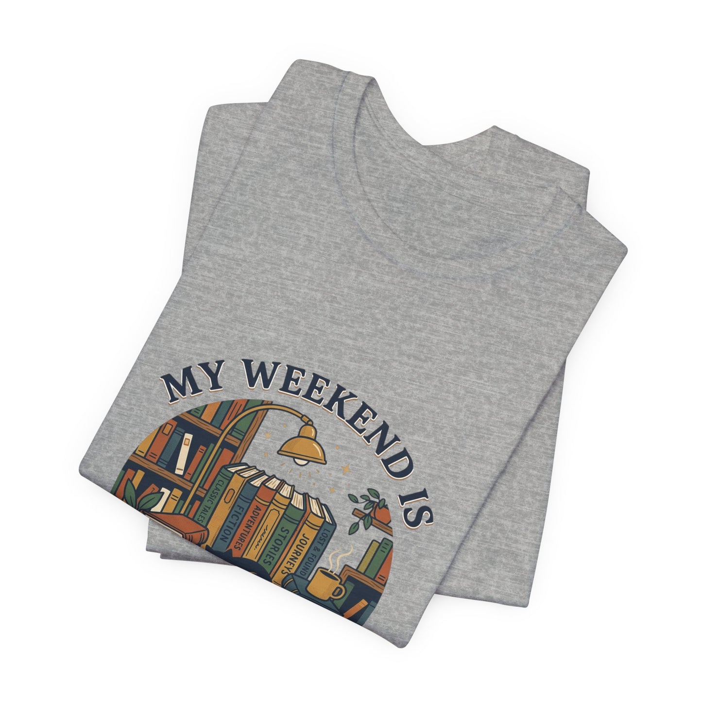 Fully Booked tee | Book Lover Shirt, Reading Shirt, Cozy Bookish Tee