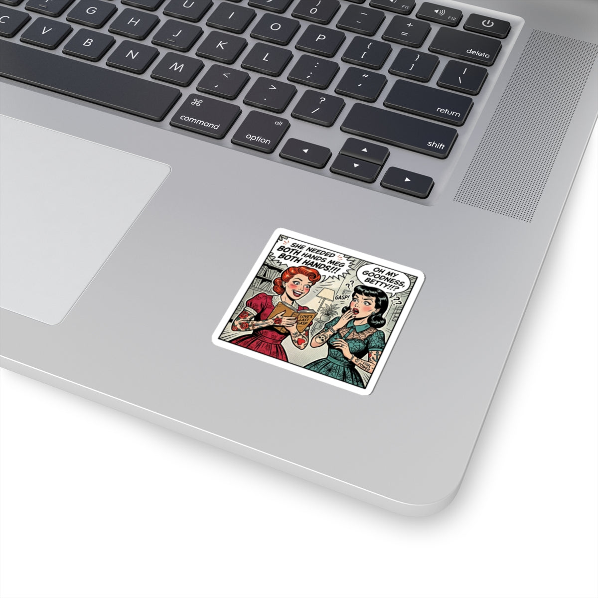 Bookish Comic Panel Kiss-Cut Stickers | Reading Sticker, Cozy Reader