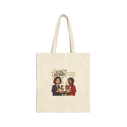 Cozy Bookish Tote | Library Tote, Reading Aesthetic canvas bag
