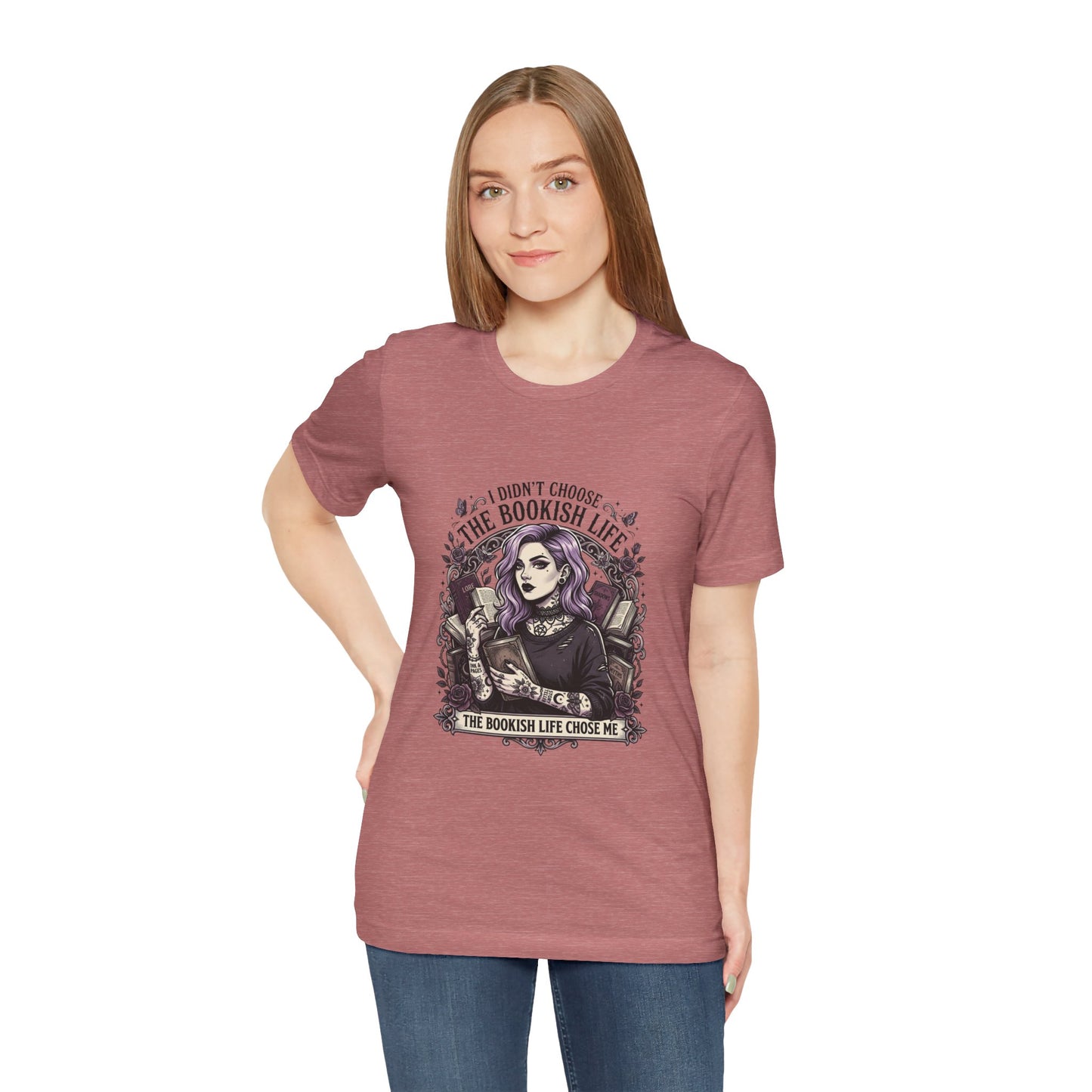 Bookish Life Tee | Book Lover Shirt, Reading Shirt, Dark Academia Reader Tee