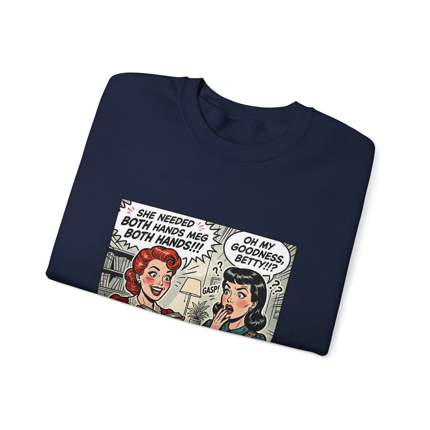 Reading Humor Crewneck Sweatshirt | book lover shirt, cozy reader aesthetic