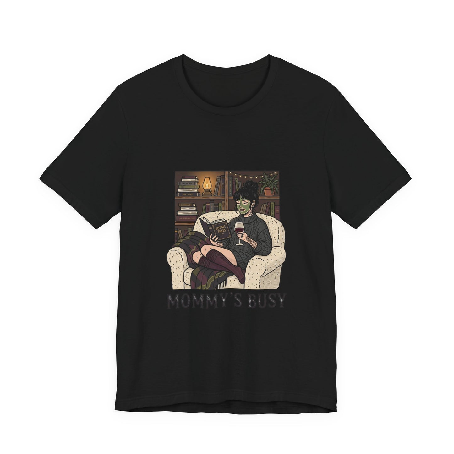 Mommy's Busy Reading Tee | Book Lover, Cozy Reader Shirt