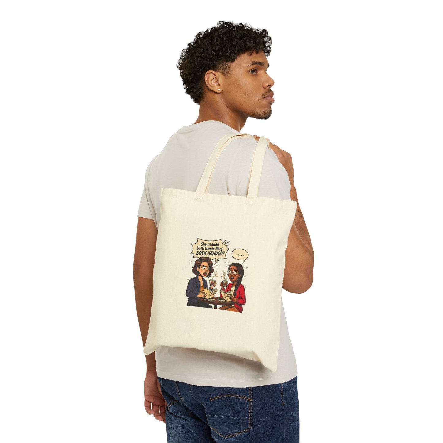 Cozy Bookish Tote | Library Tote, Reading Aesthetic canvas bag