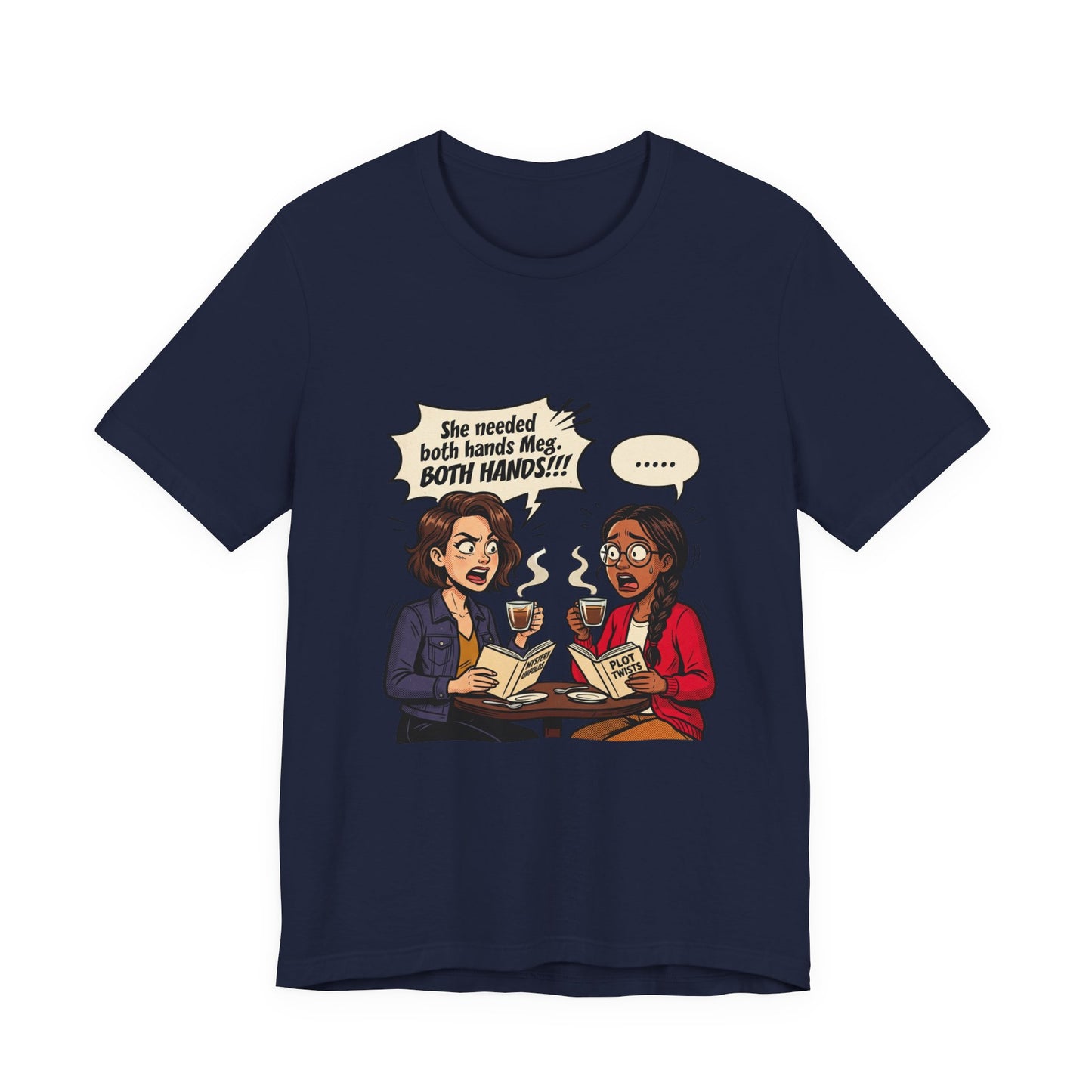 Bookish Comic Panel Tee | book lover shirt, reading shirt