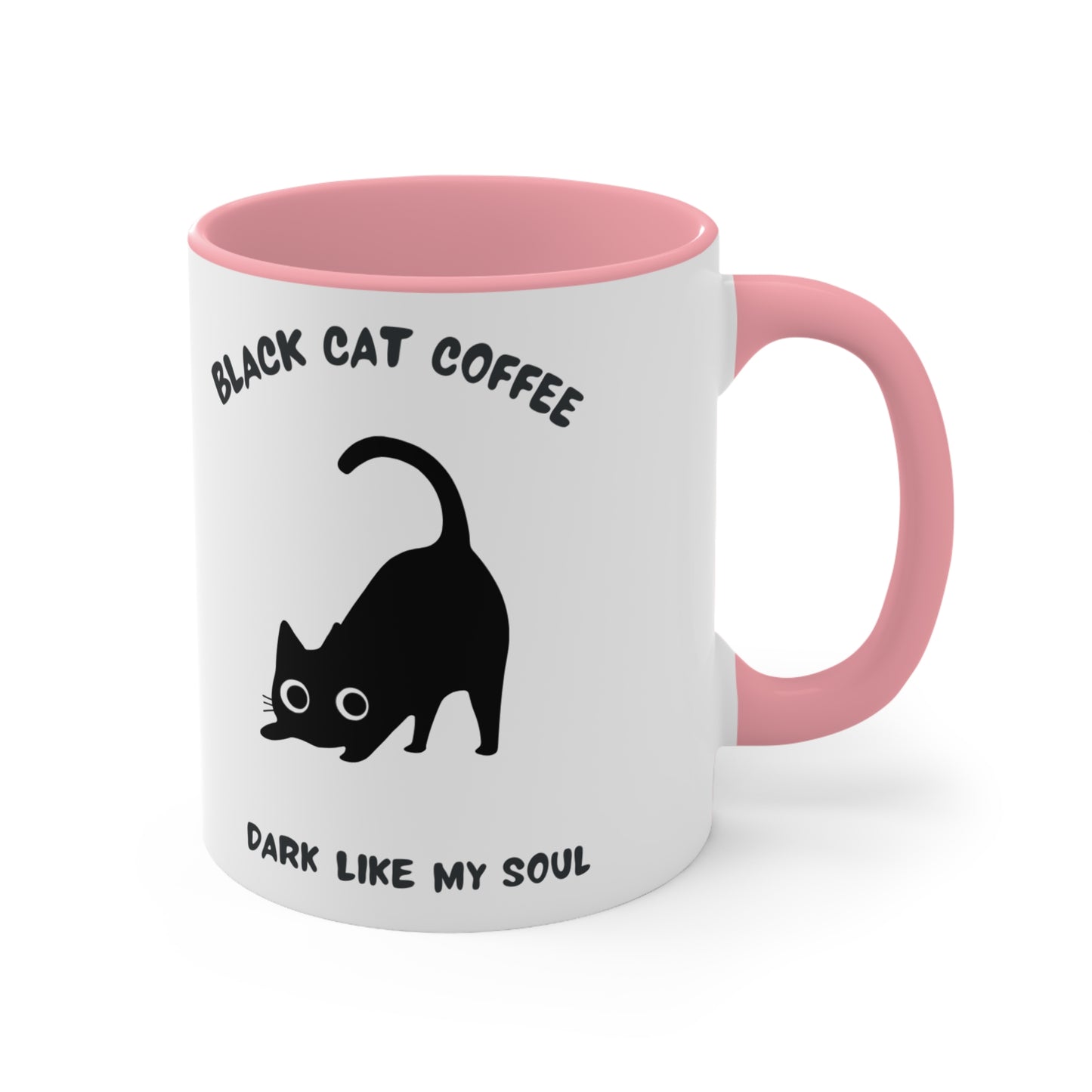 Fun Black Cat Coffee Mug