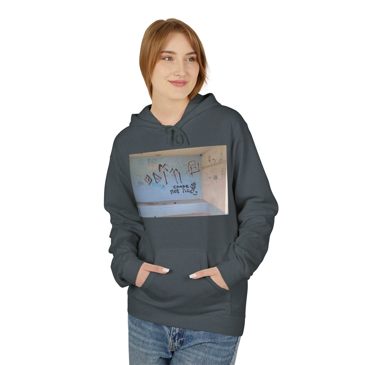 Unisex "Chase $ not hoe's" Midweight Softstyle Fleece Hoodie