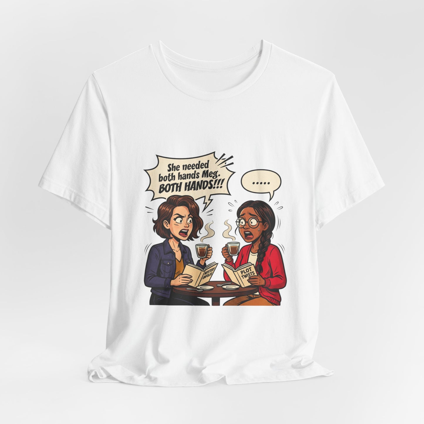 Bookish Comic Panel Tee | book lover shirt, reading shirt