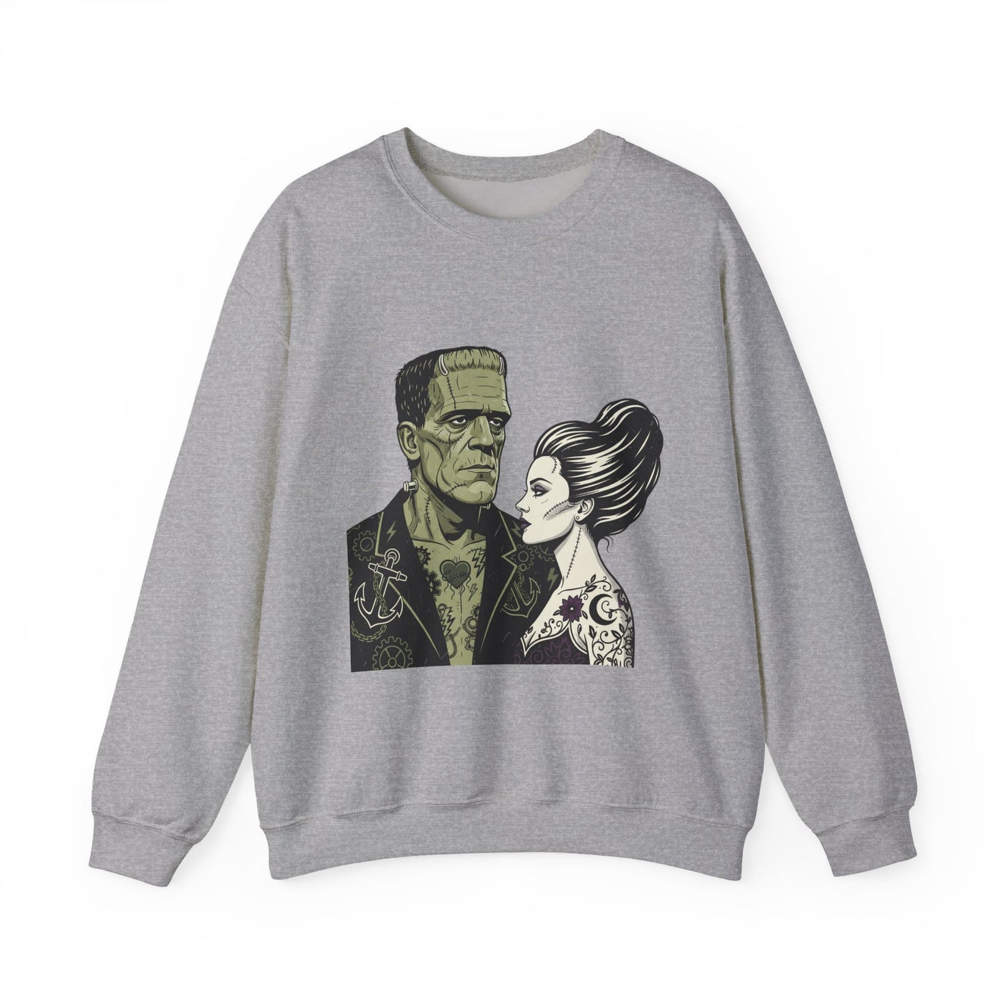 Monster Love Graphic Sweatshirt | grunge shirt, flannel aesthetic