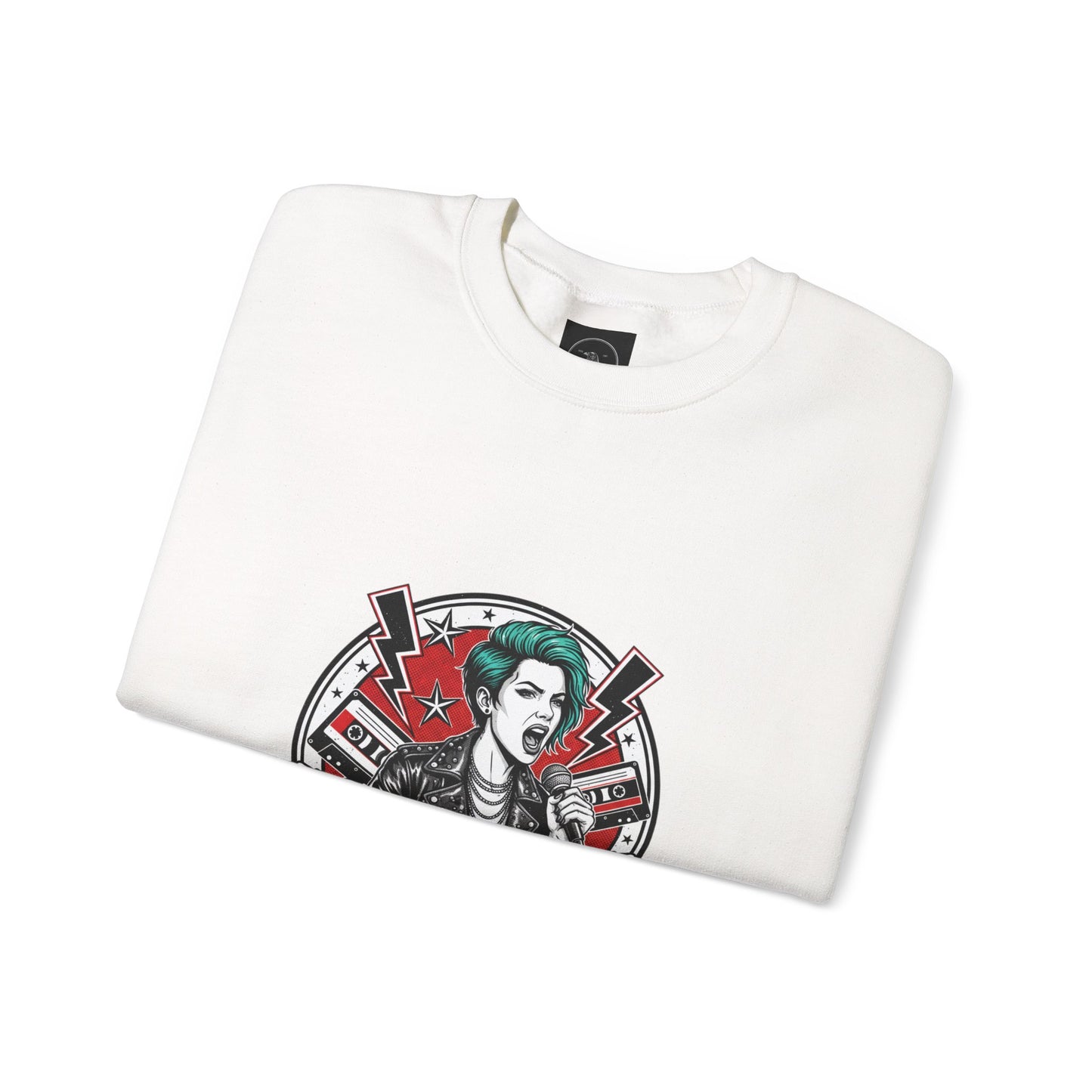 Feminist, Loud & Unapologetic, Grunge Graphic Sweatshirt