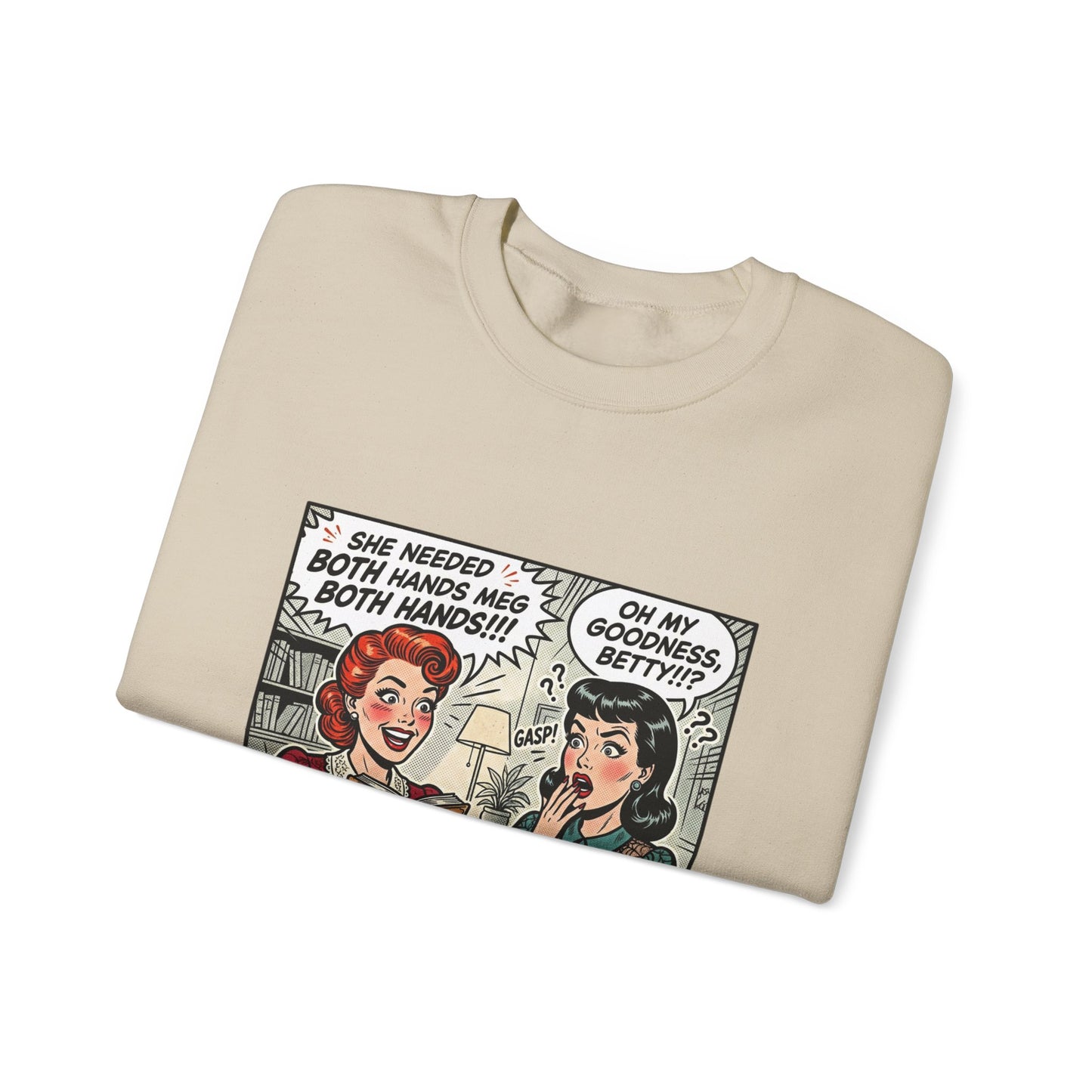 Reading Humor Crewneck Sweatshirt | book lover shirt, cozy reader aesthetic