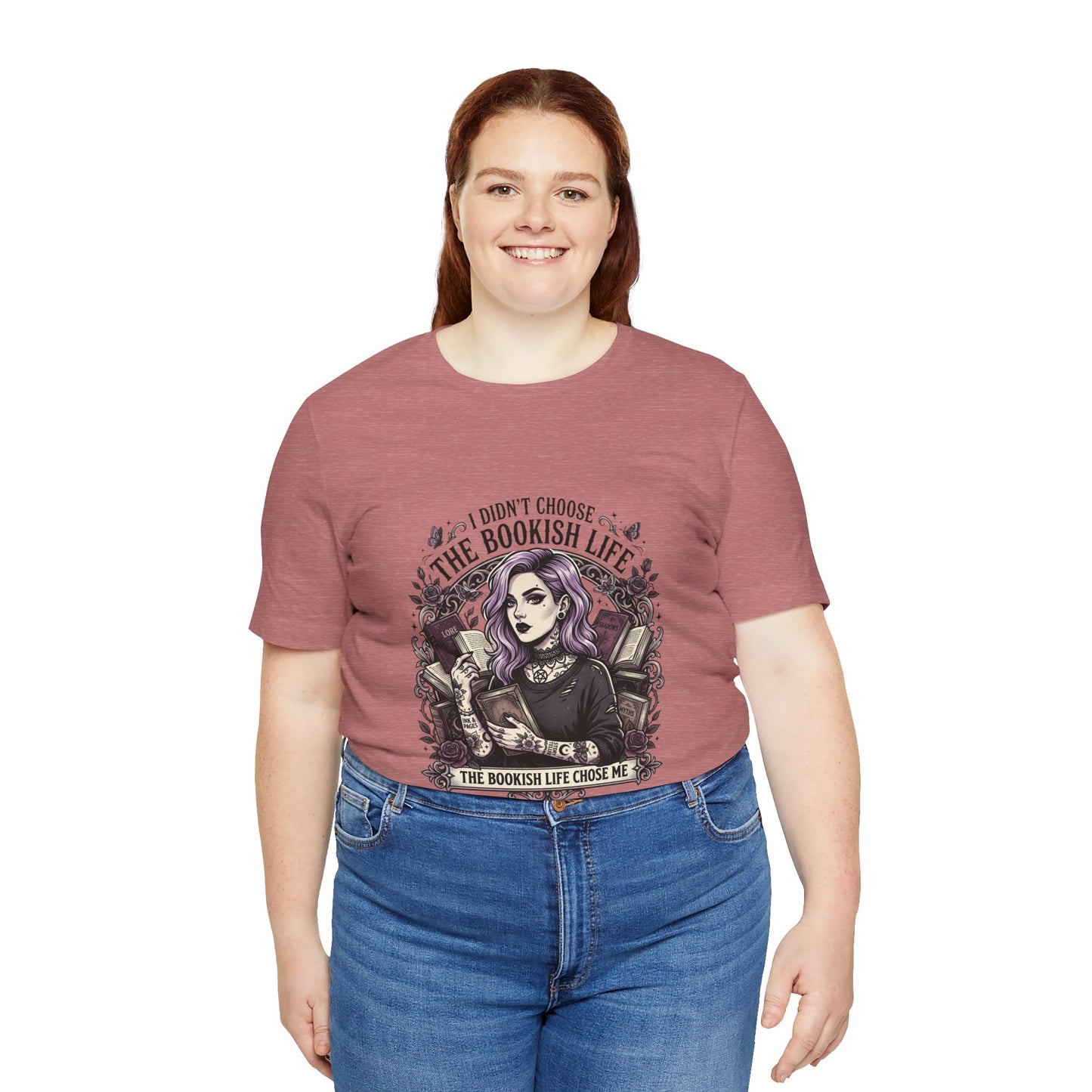 Bookish Life Tee | Book Lover Shirt, Reading Shirt, Dark Academia Reader Tee