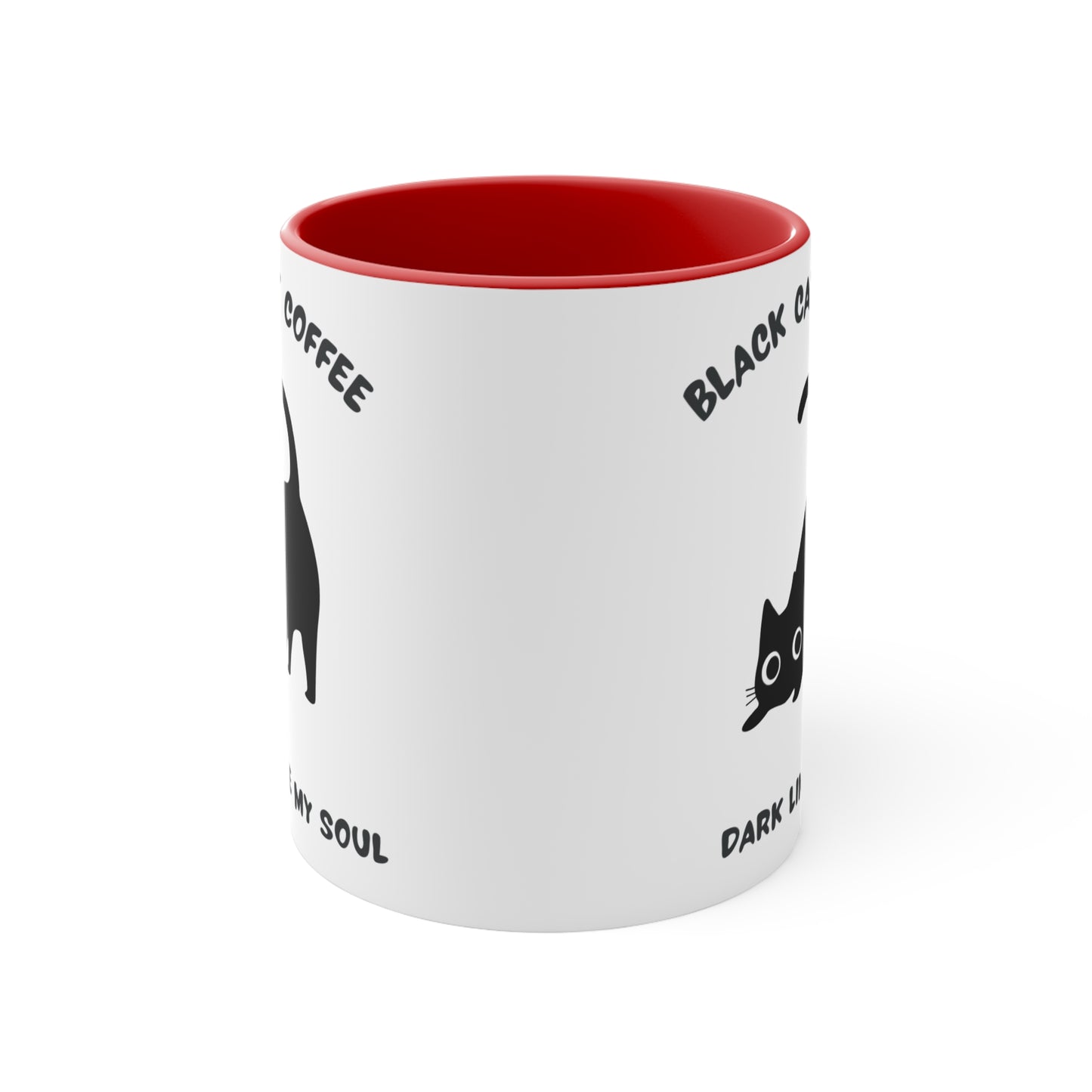 Fun Black Cat Coffee Mug