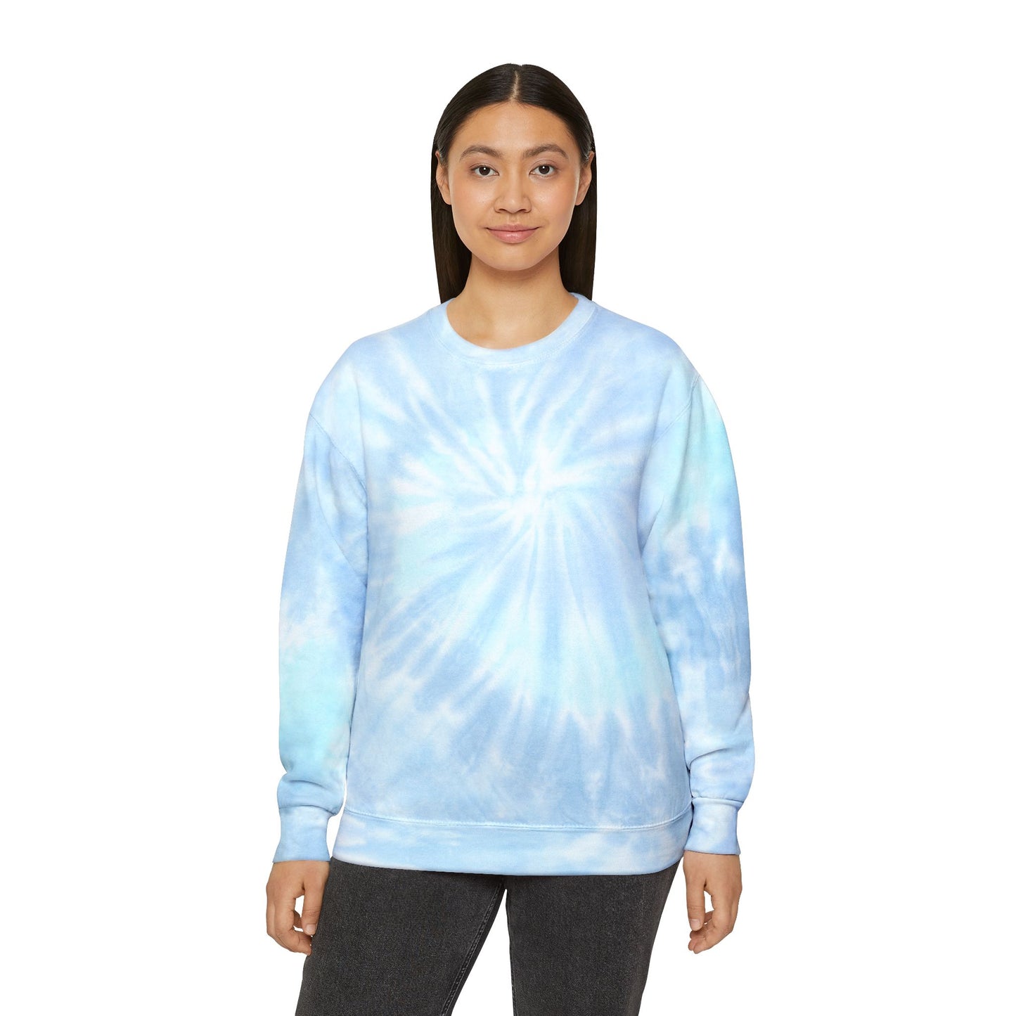 Unisex Allow Yourself Joy graphic Tie-Dye Sweatshirt
