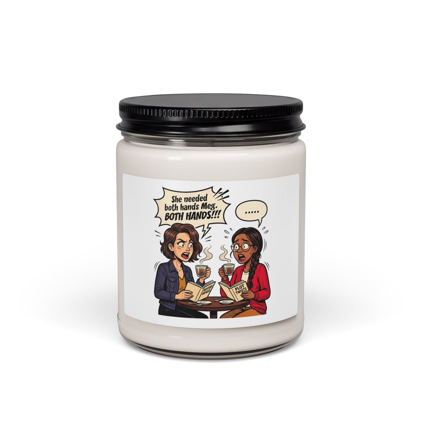 Bookish Conversation Candle, Soy Candle | Cozy Reader, Dark Academia Aesthetic