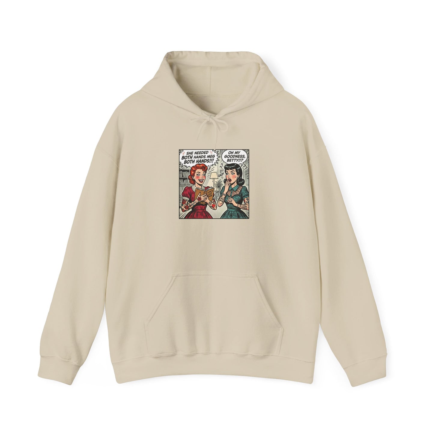 Bookish Comic Panel Hoodie | book lover, reading shirt
