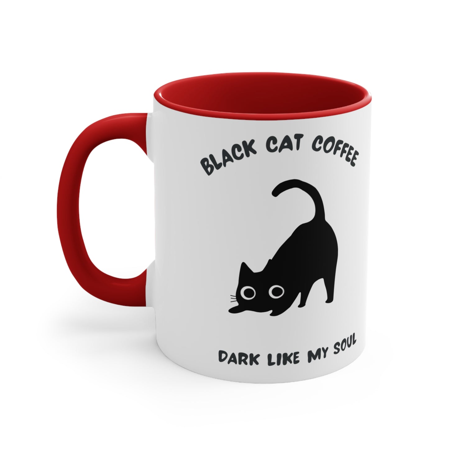 Fun Black Cat Coffee Mug