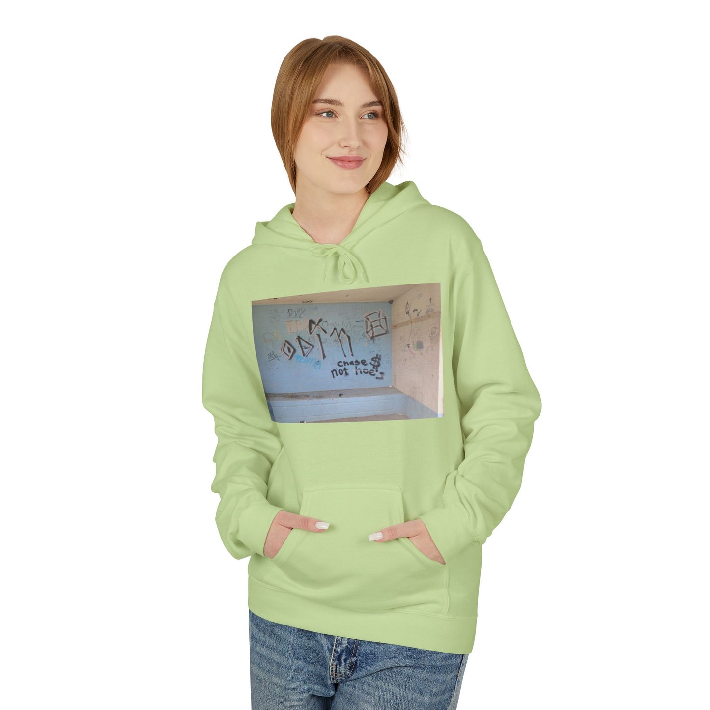 Unisex "Chase $ not hoe's" Midweight Softstyle Fleece Hoodie