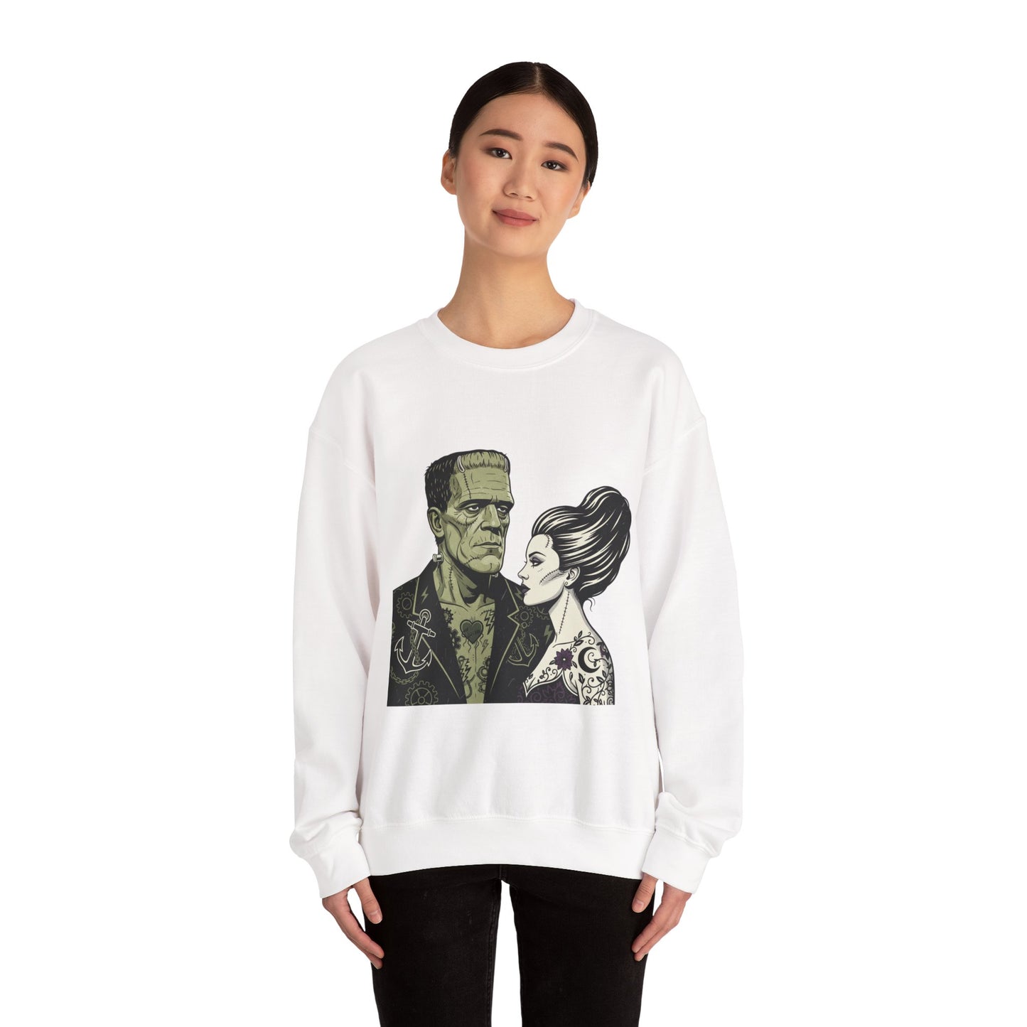 Monster Love Graphic Sweatshirt | grunge shirt, flannel aesthetic