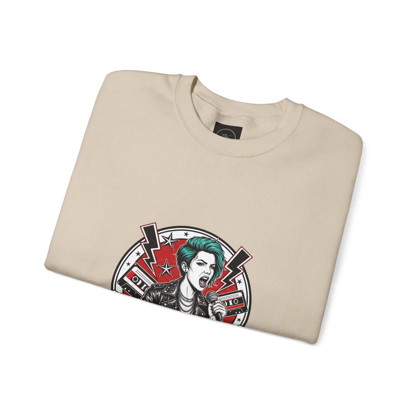 Feminist, Loud & Unapologetic, Grunge Graphic Sweatshirt