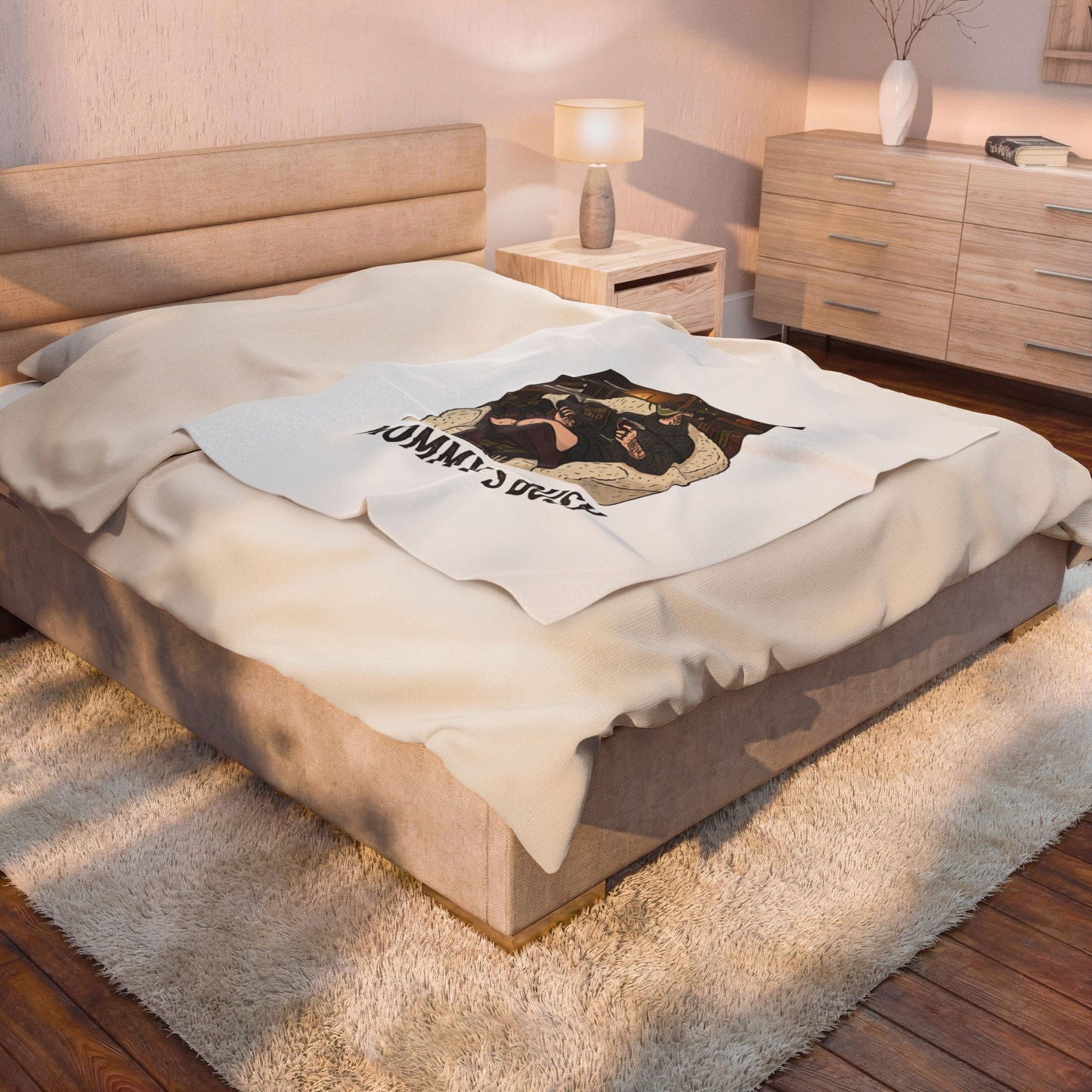 Mommy's Busy Reading Blanket | Book Lover, Cozy Reader