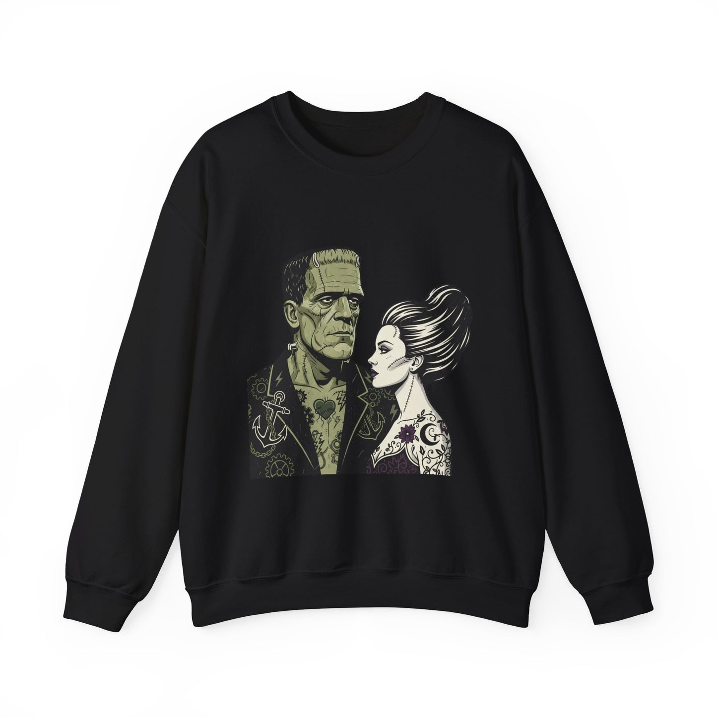 Monster Love Graphic Sweatshirt | grunge shirt, flannel aesthetic