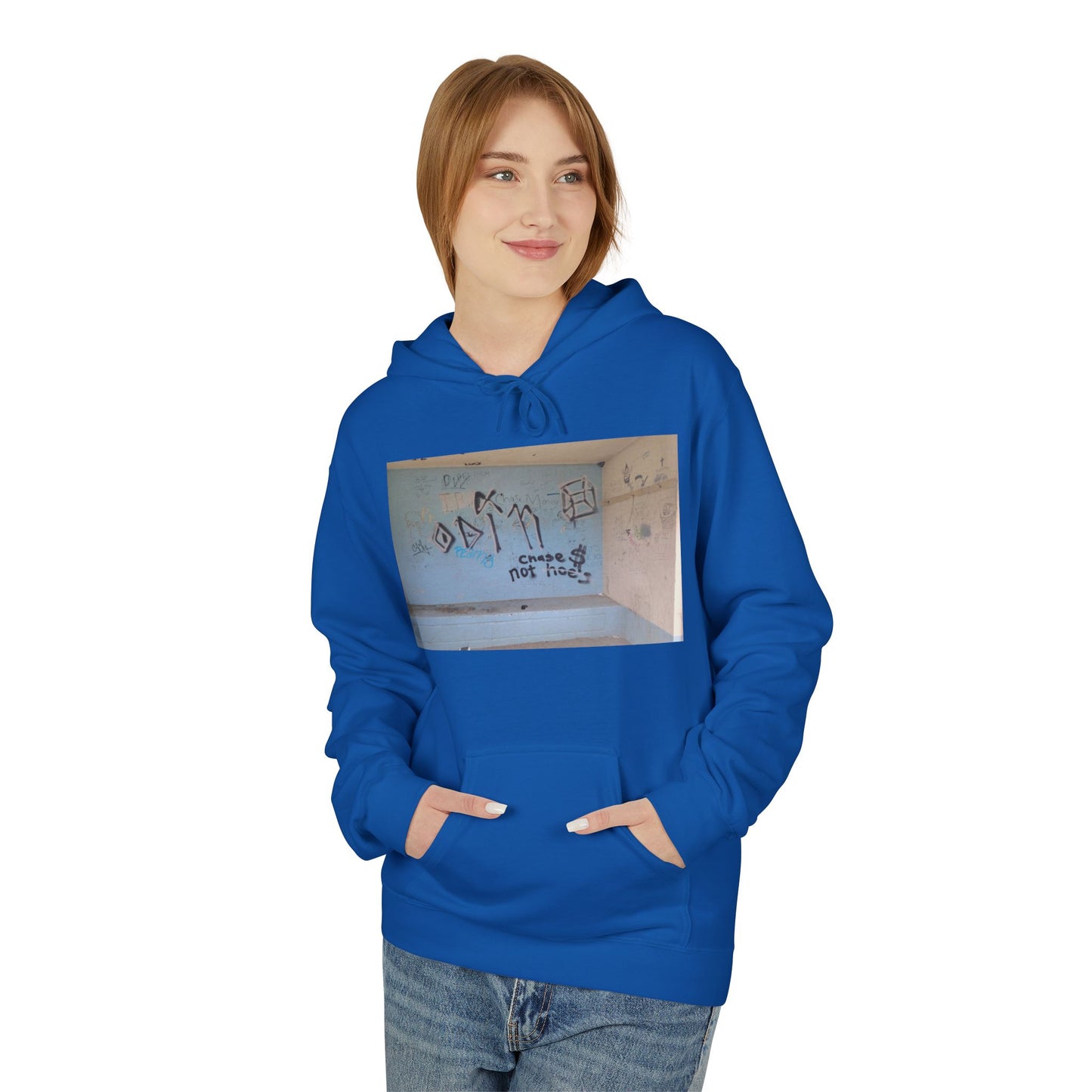Unisex "Chase $ not hoe's" Midweight Softstyle Fleece Hoodie