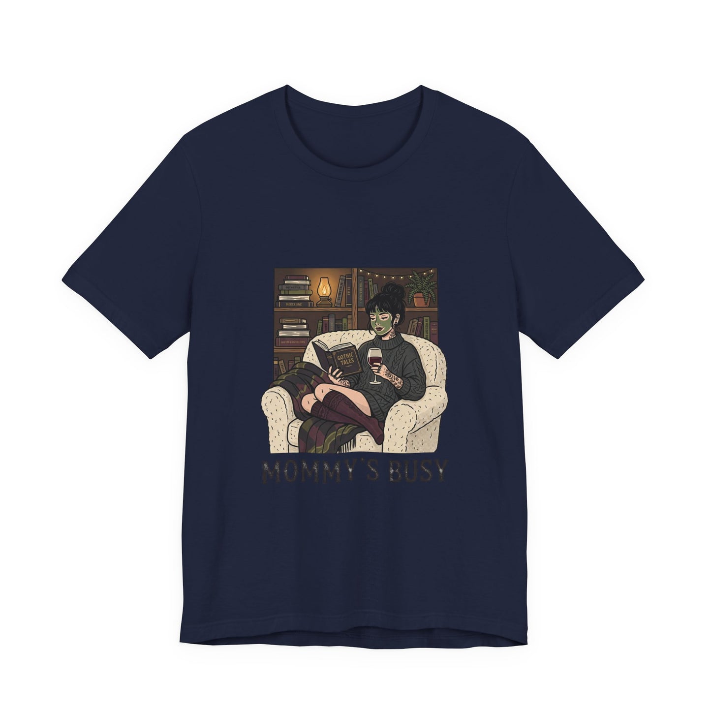 Mommy's Busy Reading Tee | Book Lover, Cozy Reader Shirt