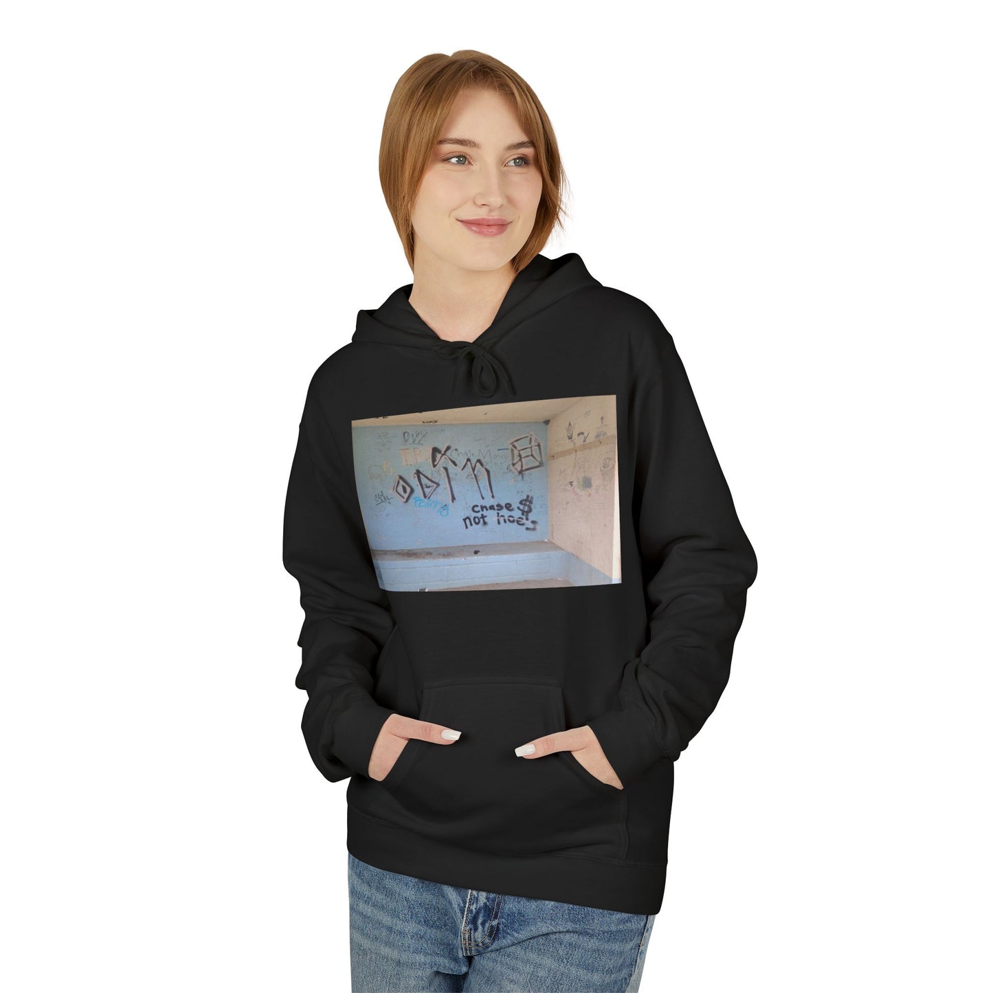 Unisex "Chase $ not hoe's" Midweight Softstyle Fleece Hoodie