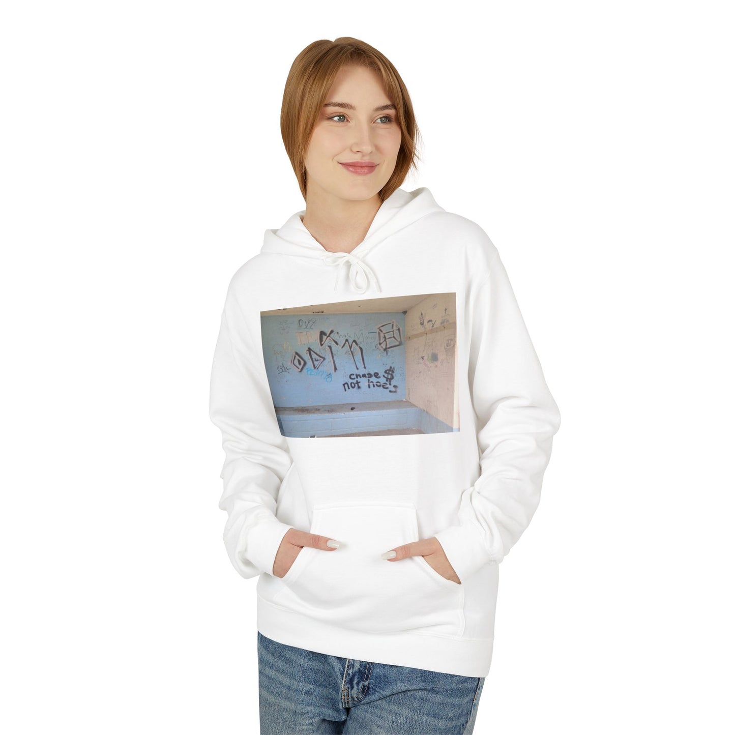 Unisex "Chase $ not hoe's" Midweight Softstyle Fleece Hoodie