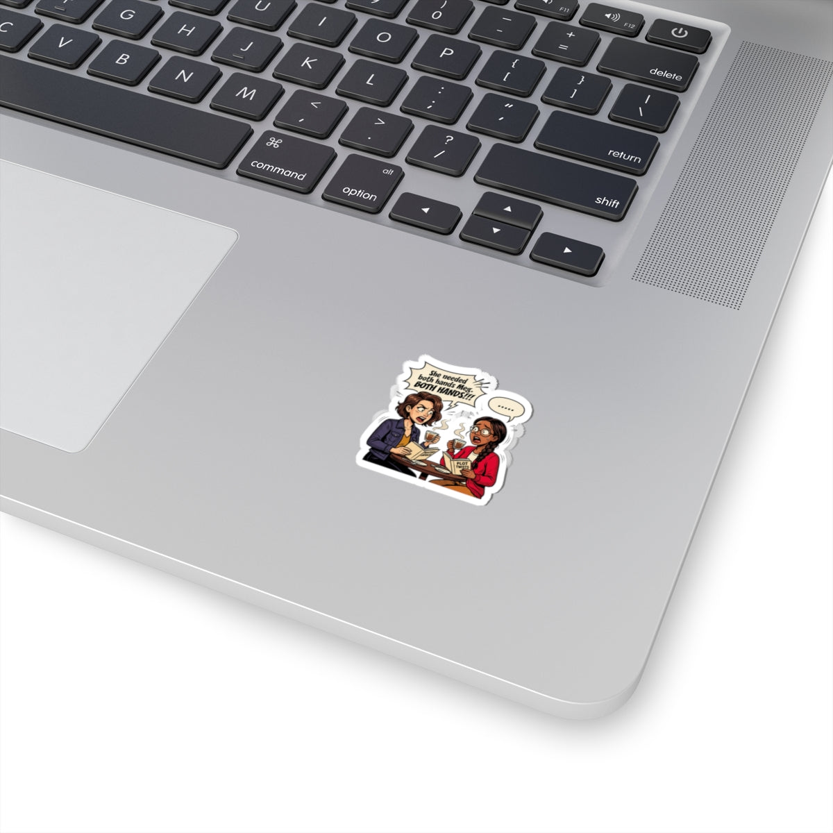 Bookish Conversation Kiss-Cut Stickers | Cozy Reader, Library Aesthetic