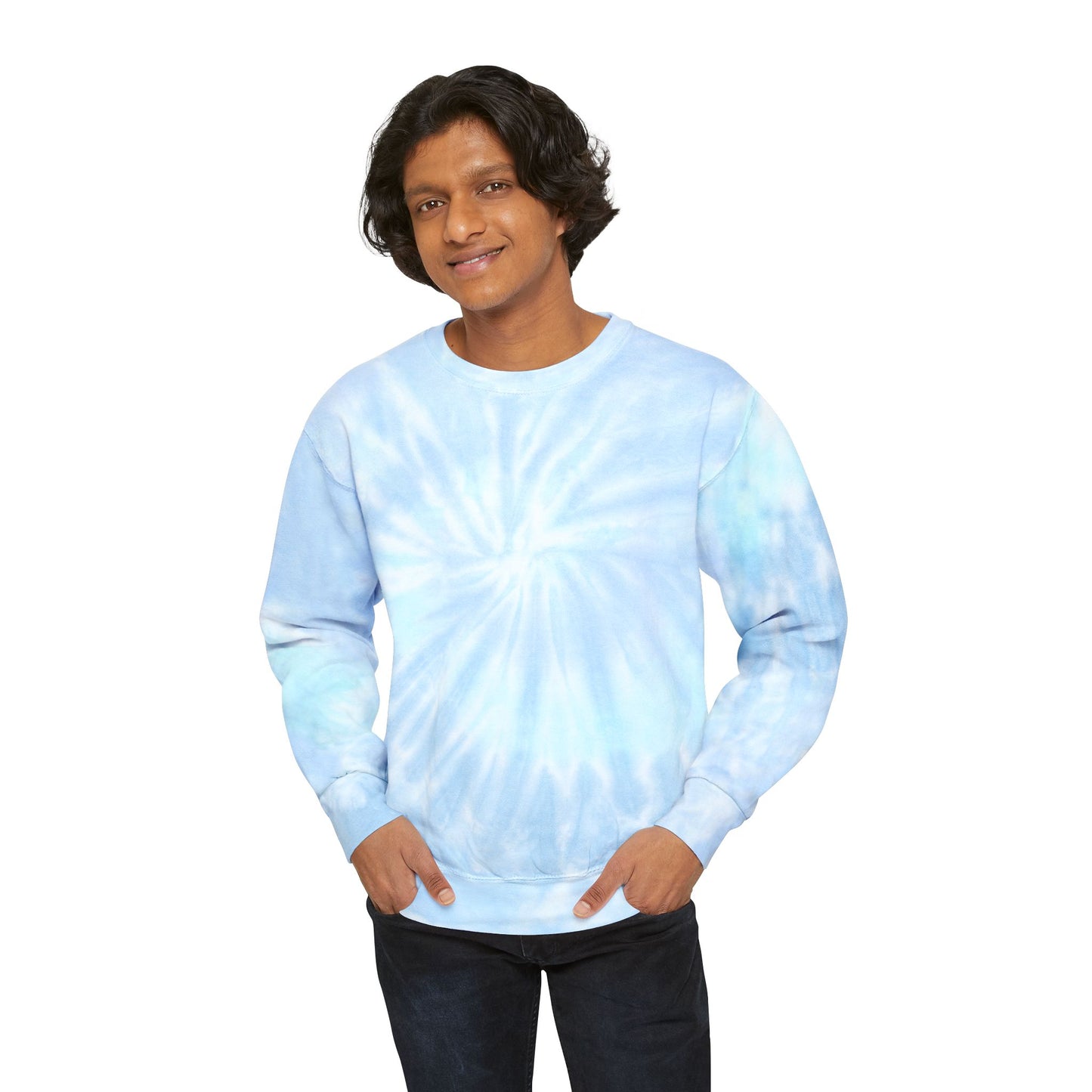 Unisex Allow Yourself Joy graphic Tie-Dye Sweatshirt