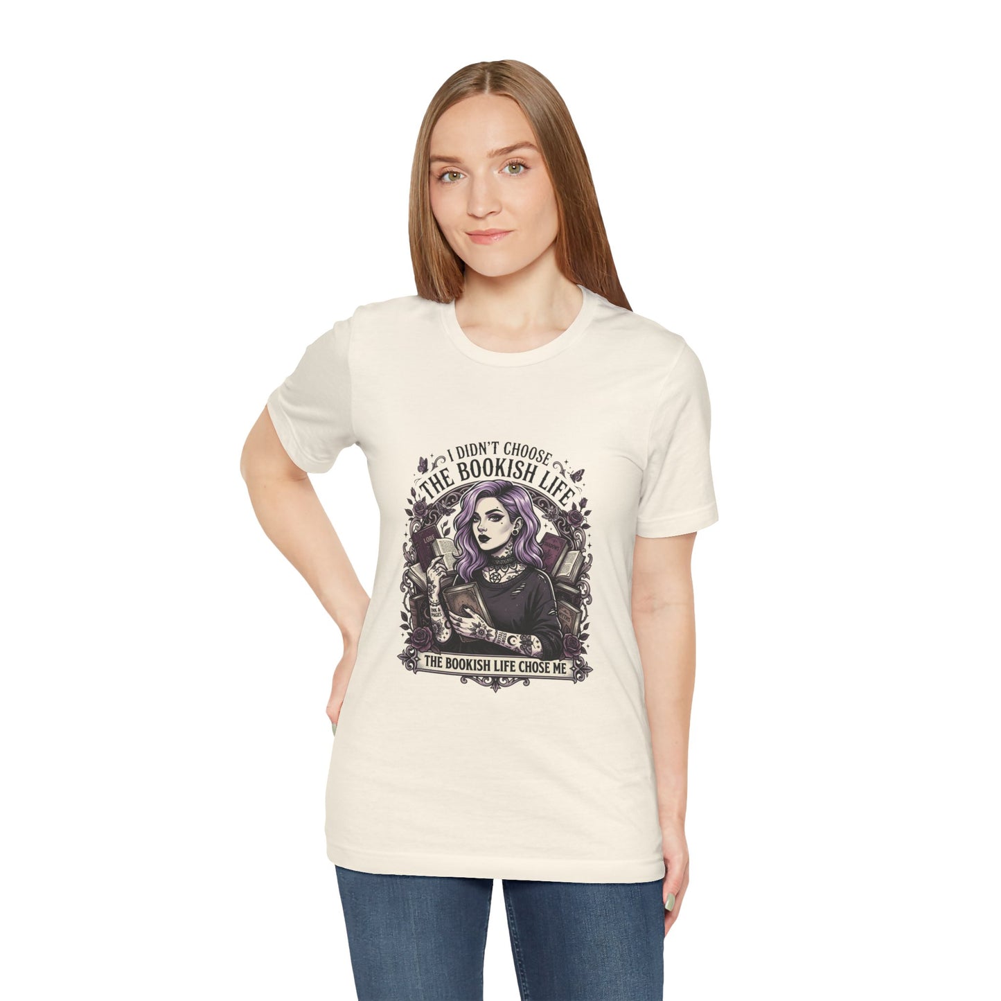 Bookish Life Tee | Book Lover Shirt, Reading Shirt, Dark Academia Reader Tee