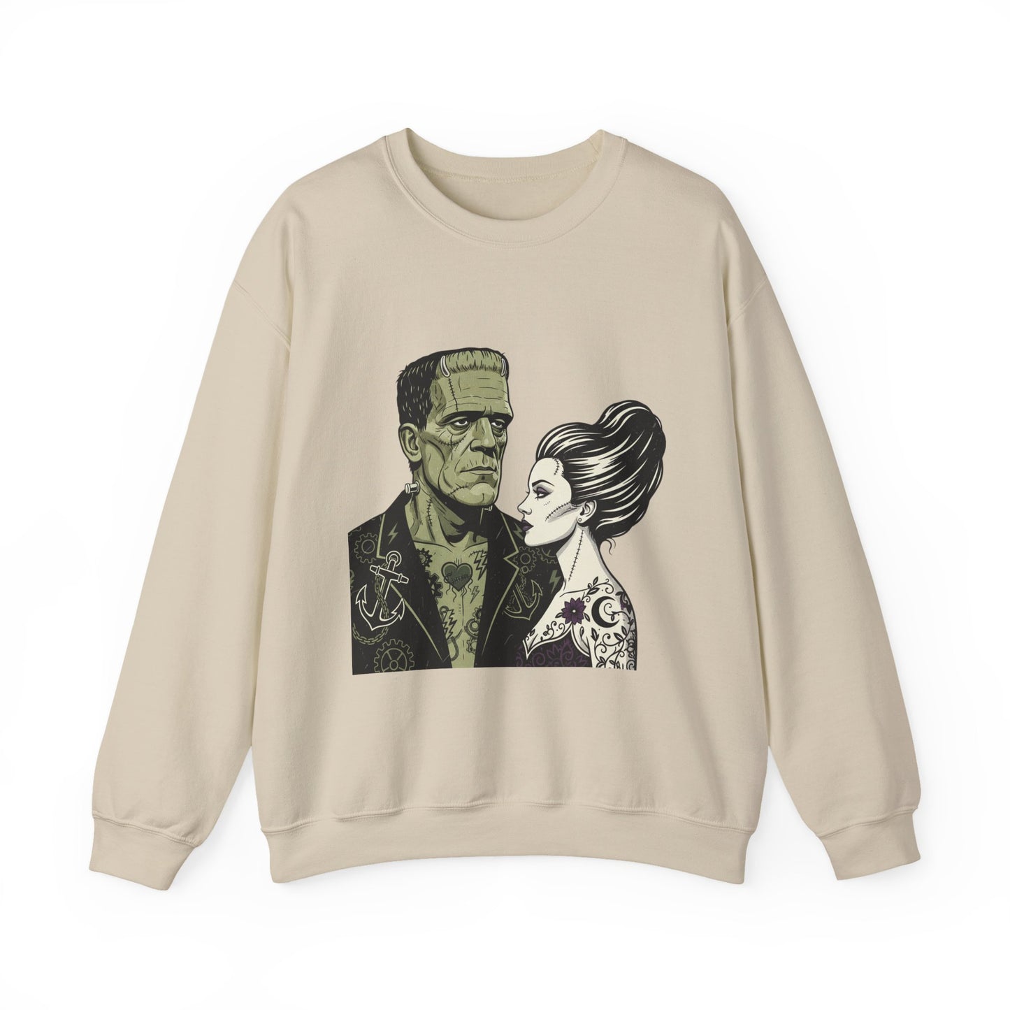 Monster Love Graphic Sweatshirt | grunge shirt, flannel aesthetic
