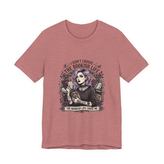 Bookish Life Tee | Book Lover Shirt, Reading Shirt, Dark Academia Reader Tee
