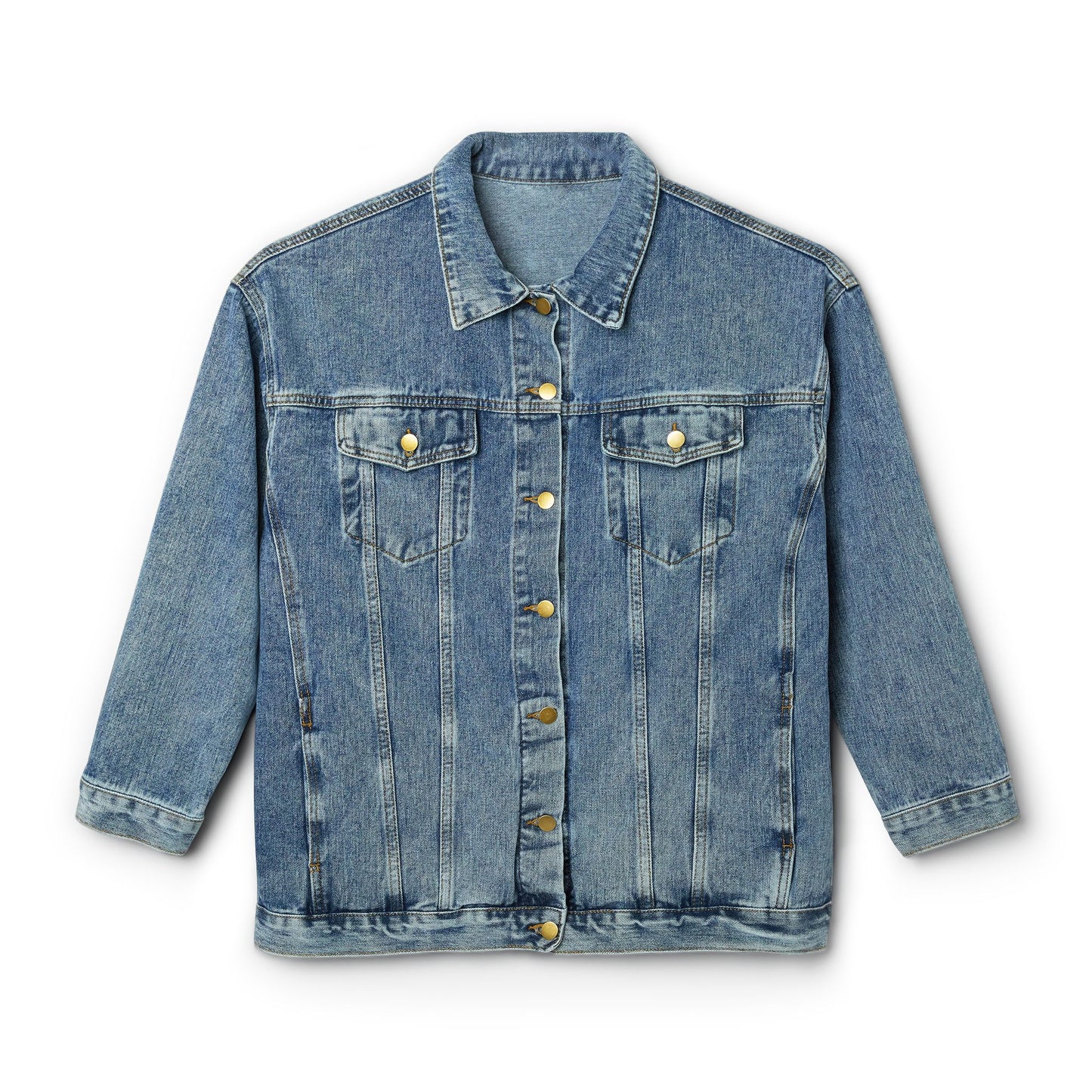 "Life Goals" Women's Casual Jean Coat