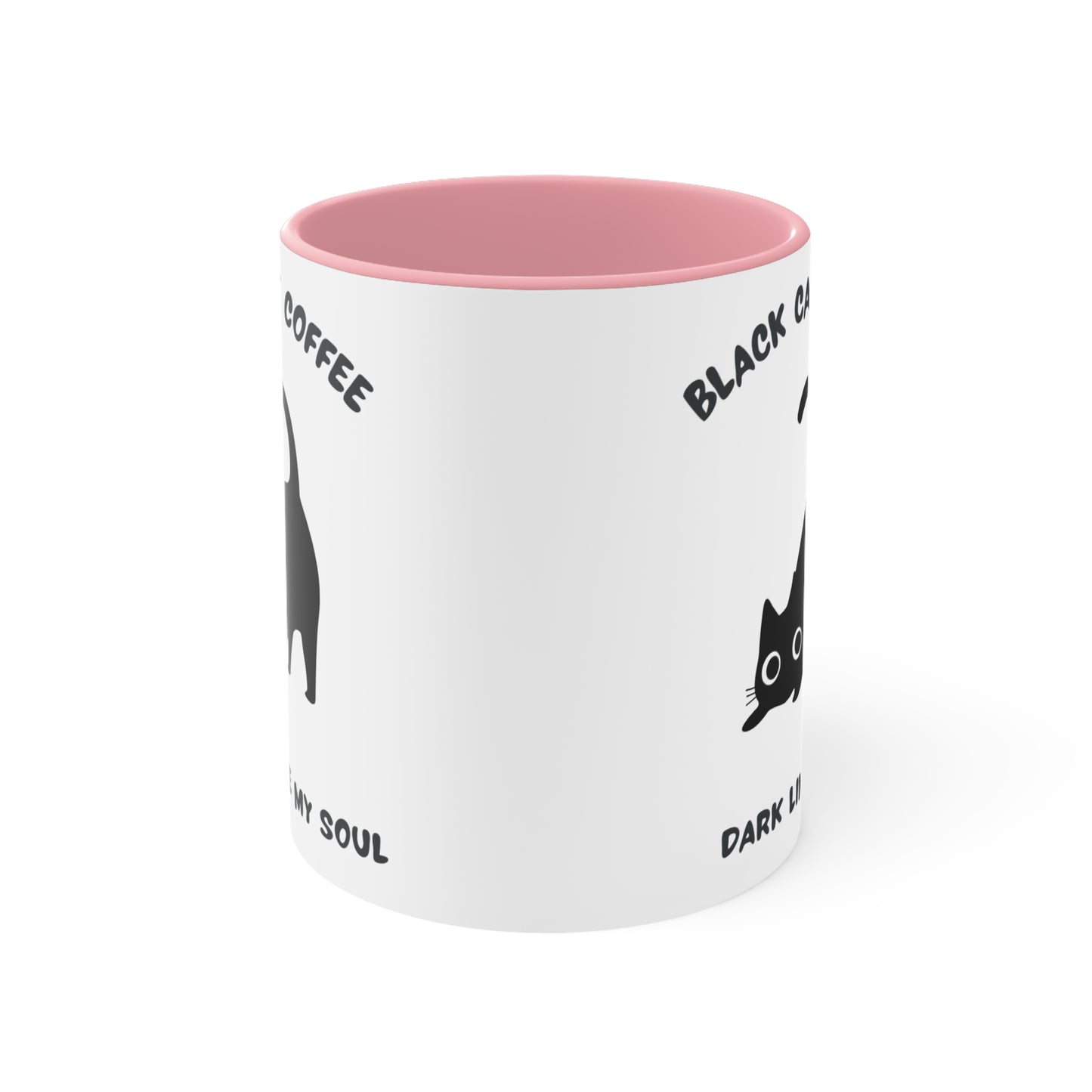Fun Black Cat Coffee Mug