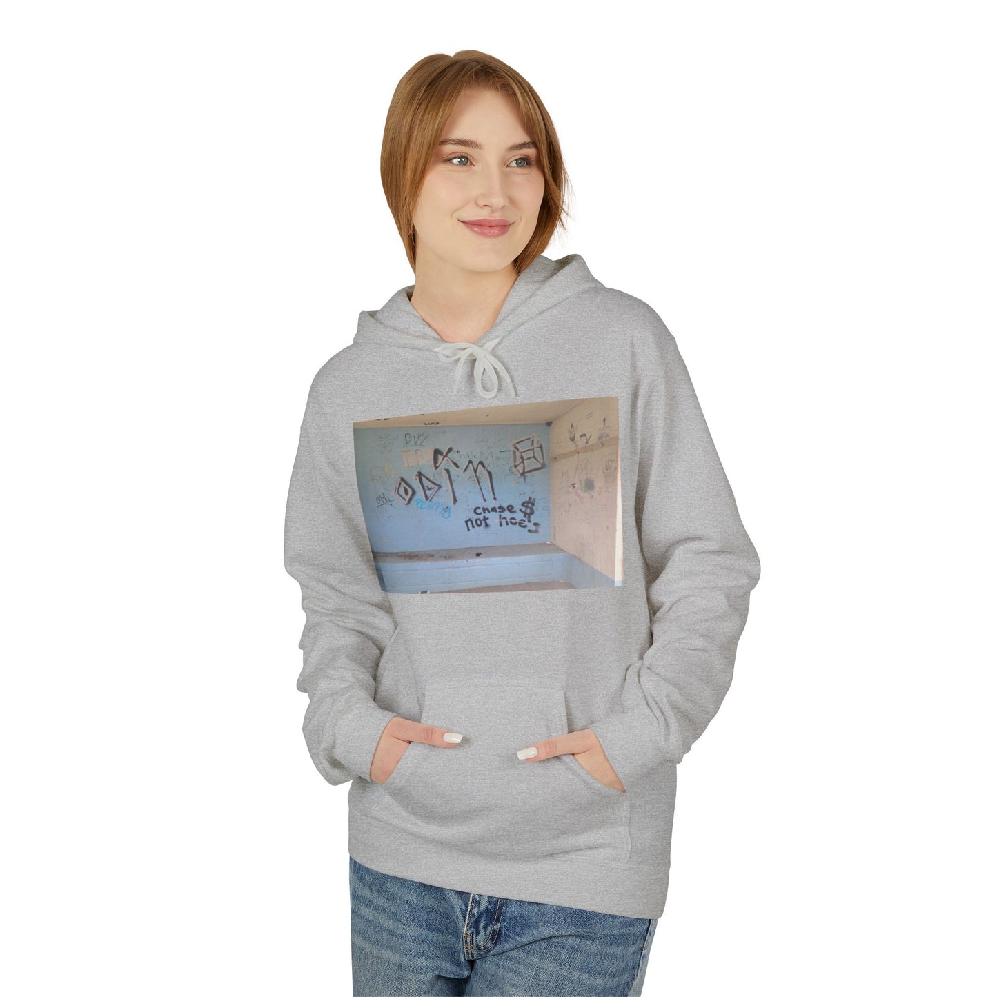 Unisex "Chase $ not hoe's" Midweight Softstyle Fleece Hoodie