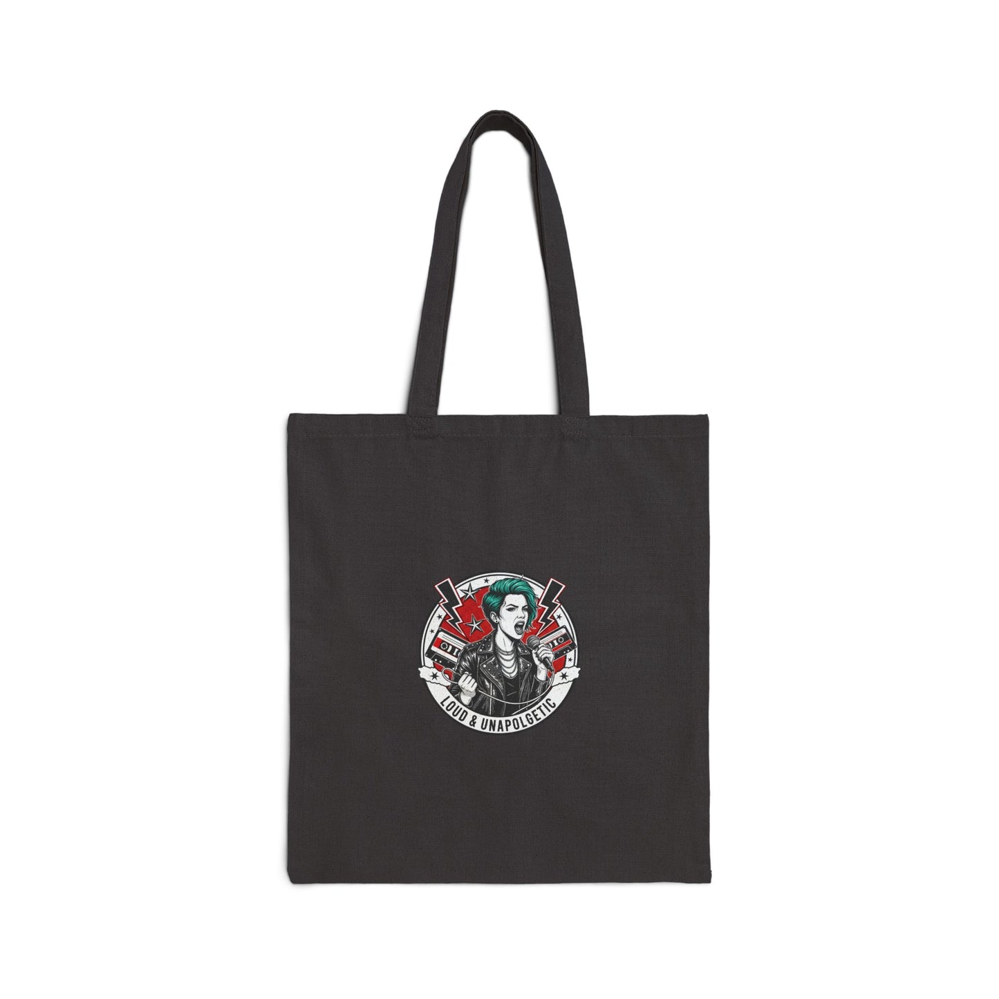 Grunge Tote, 90s Rock Revival Aesthetic