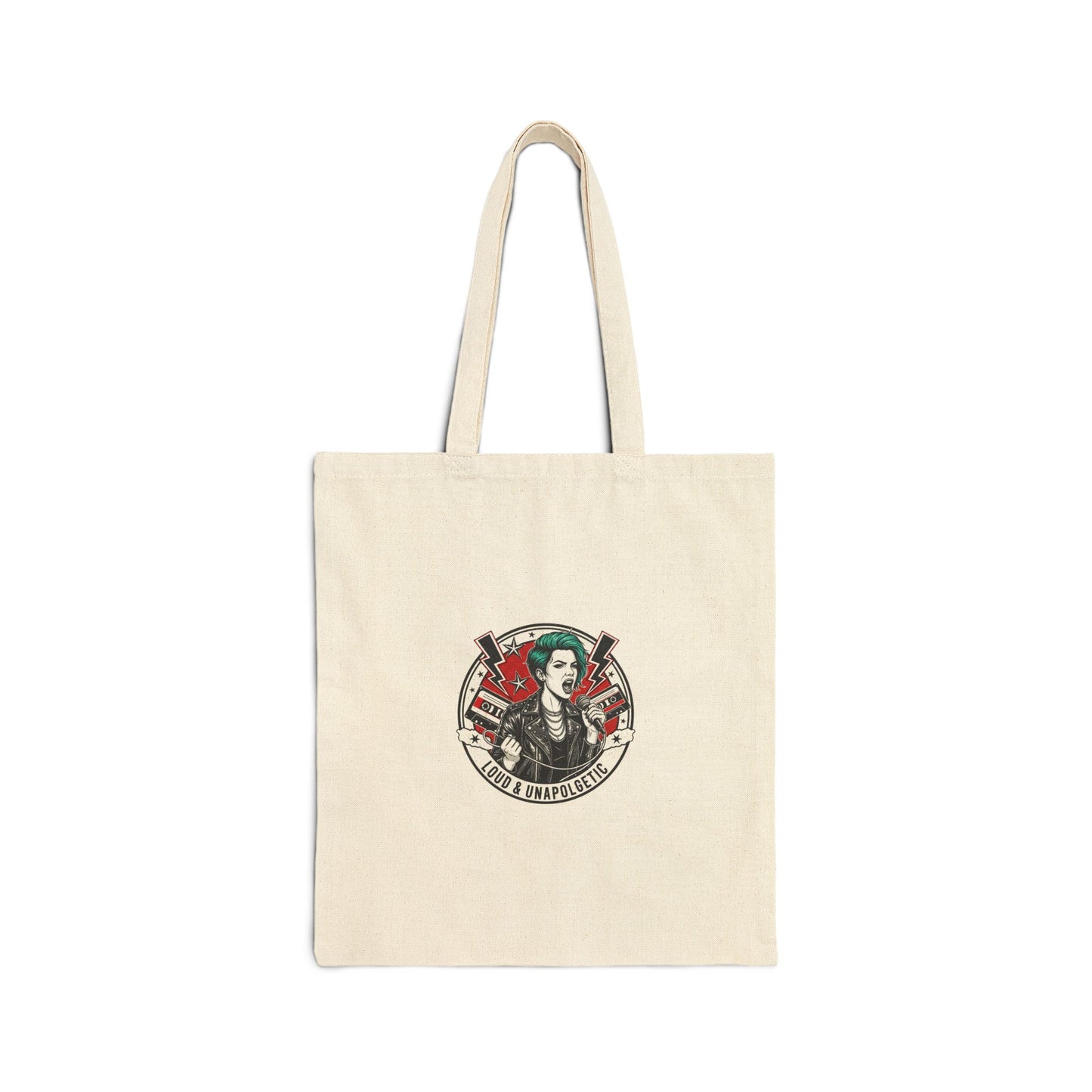 Grunge Tote, 90s Rock Revival Aesthetic