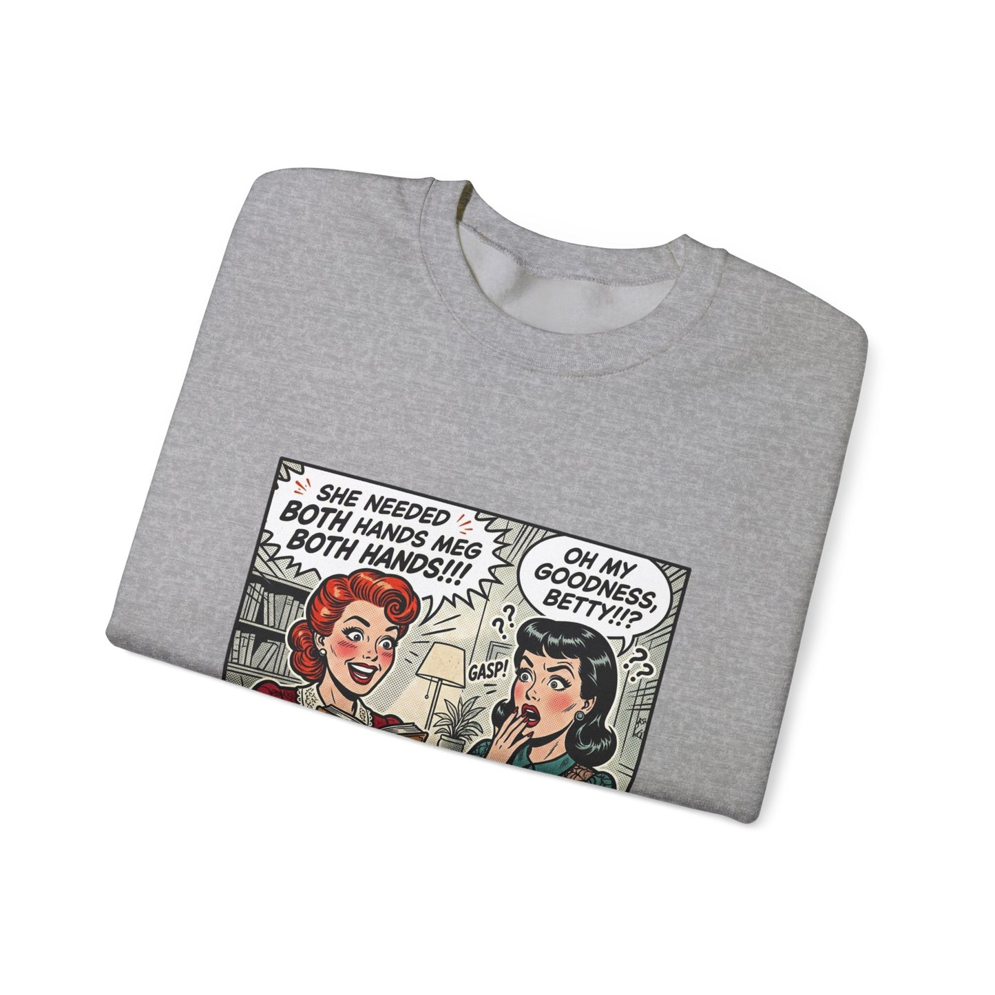 Reading Humor Crewneck Sweatshirt | book lover shirt, cozy reader aesthetic